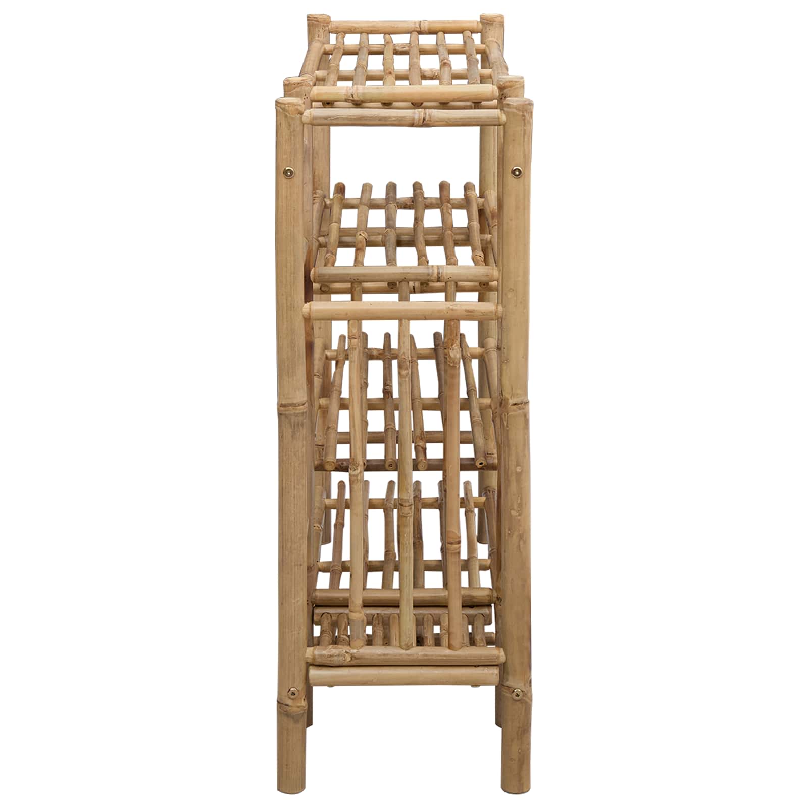 Scarpiera 88 x 27 x 80 cm Bambù Naturale