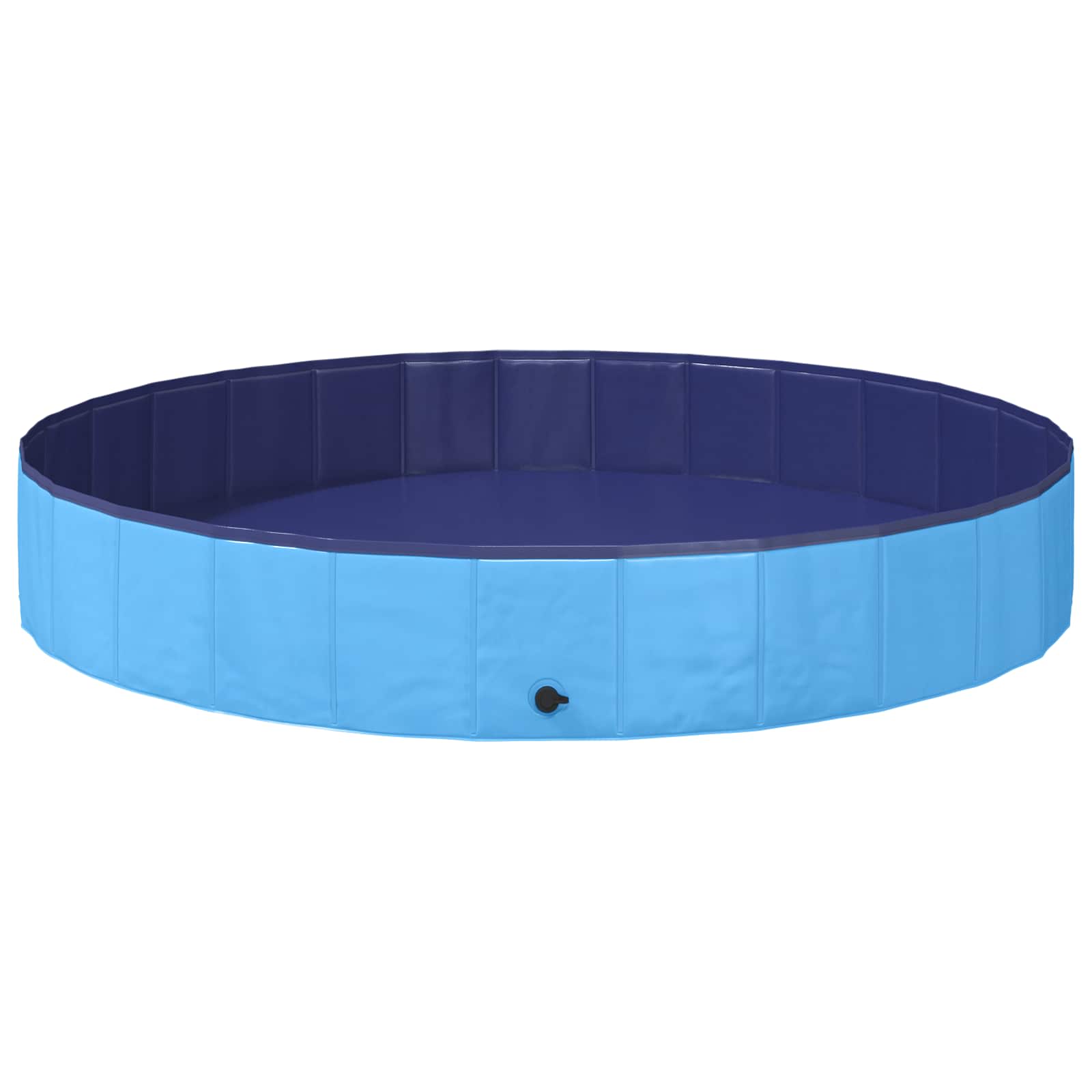 Piscina per Cani Ø200 x 30 cm PVC Spesso Blu