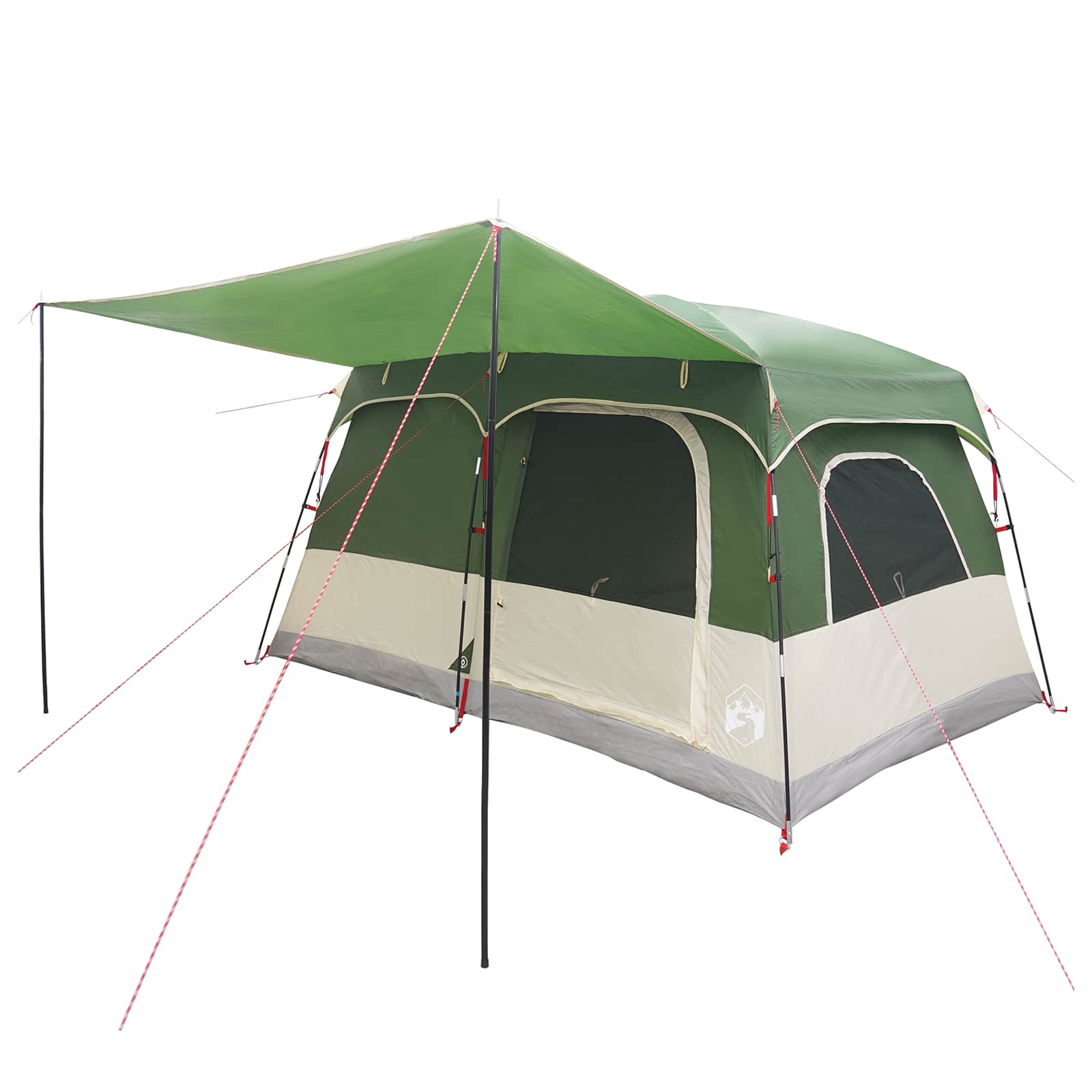 Tenda Familiare 5 persona Verde Poliestere