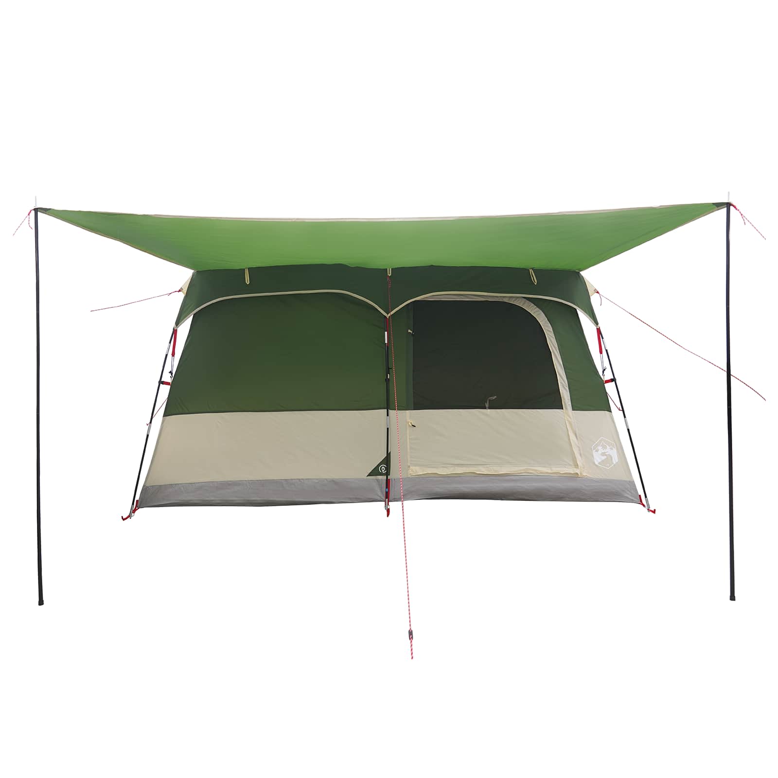 Tenda Familiare 5 persona Verde Poliestere