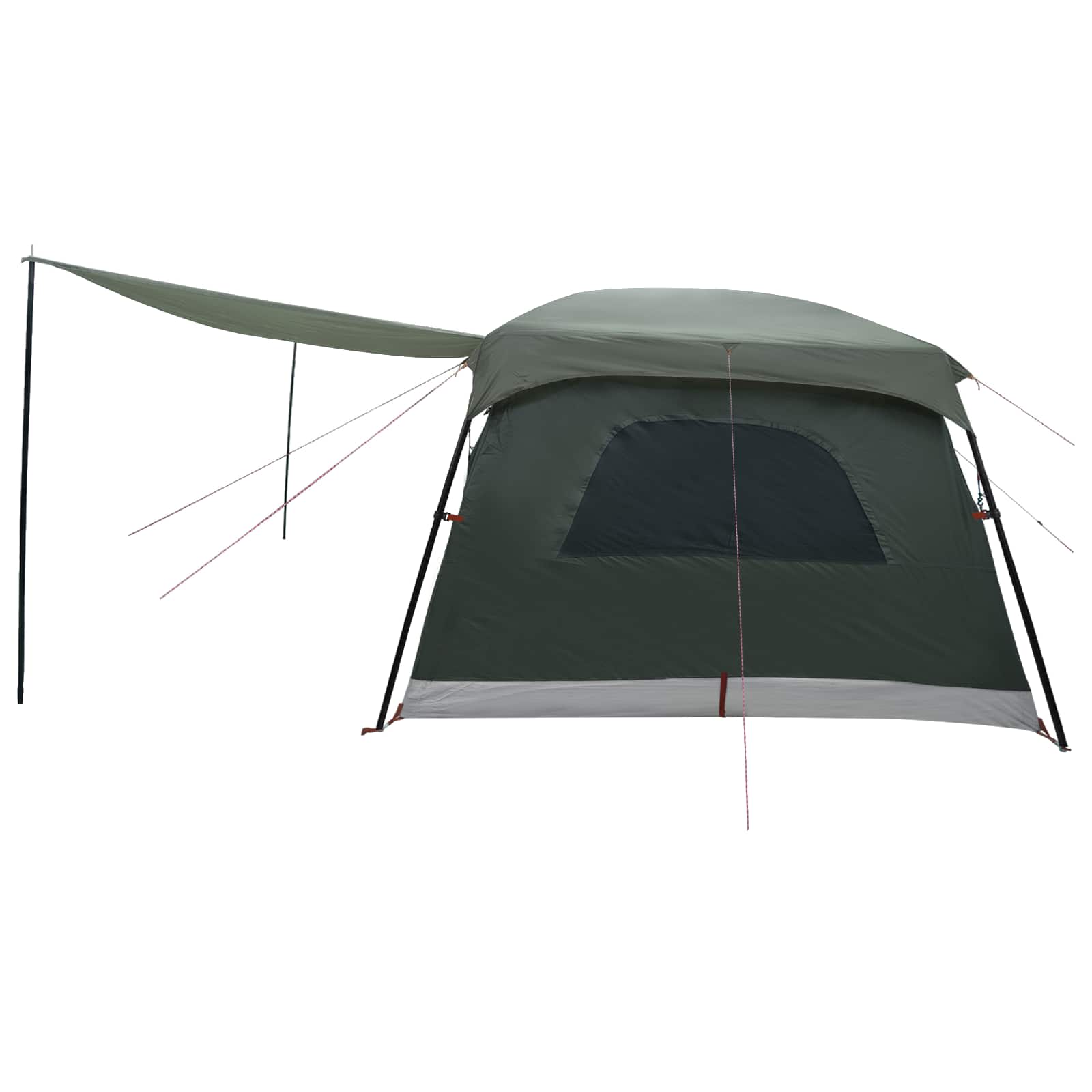 Tenda Familiare 5 persona Verde militare Poliestere