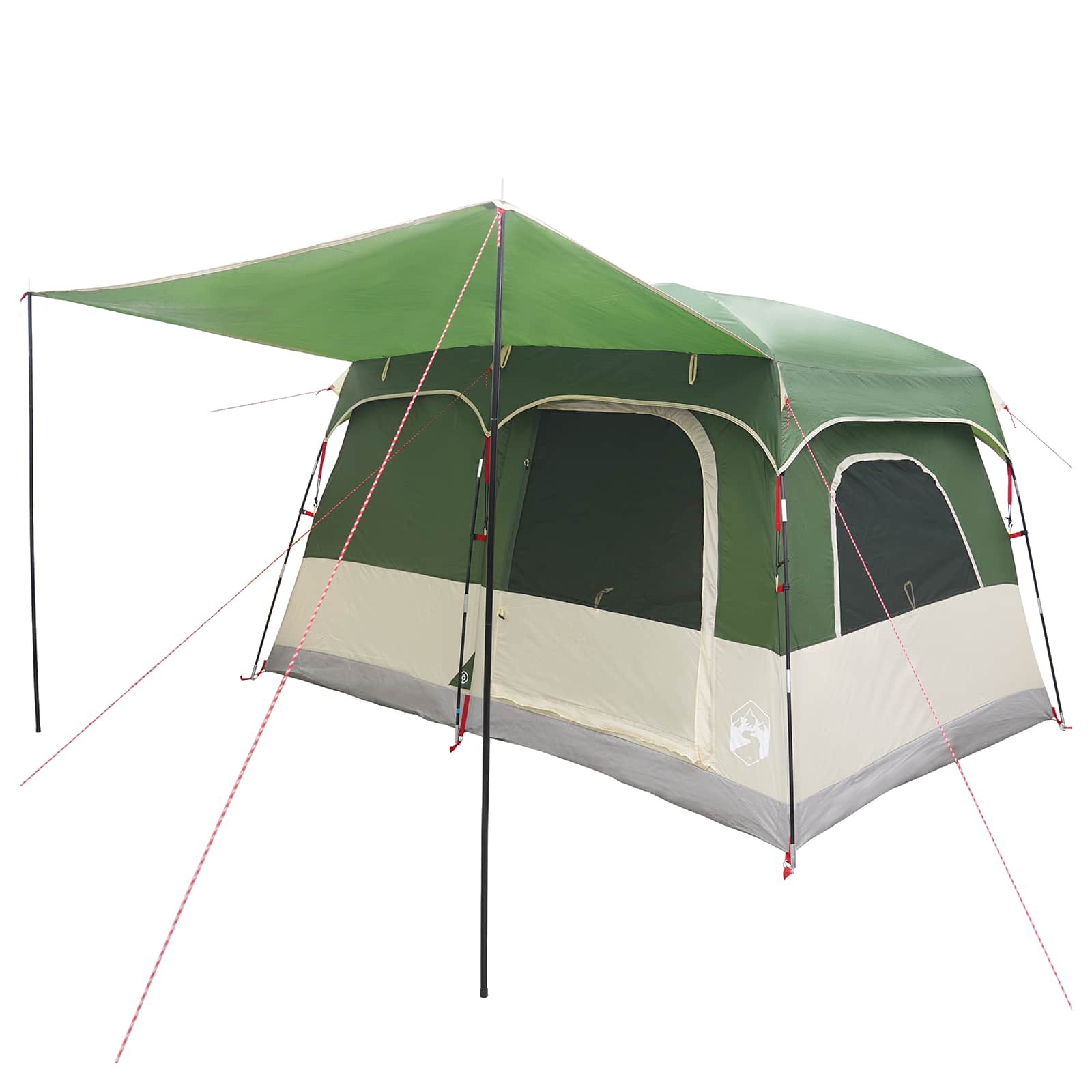 Tenda Familiare 8 persona Verde Poliestere