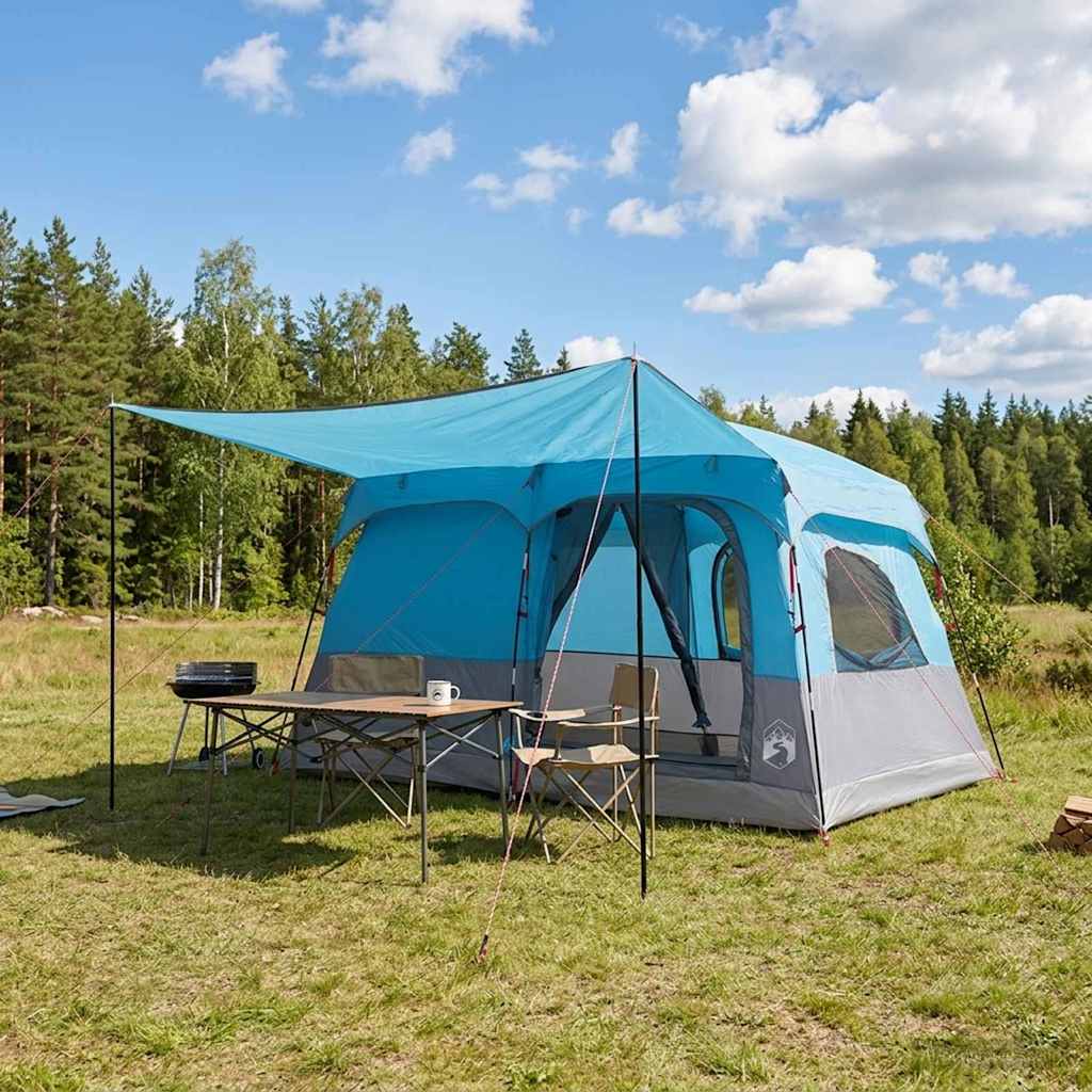 Tenda Familiare 8 persona Blu Poliestere