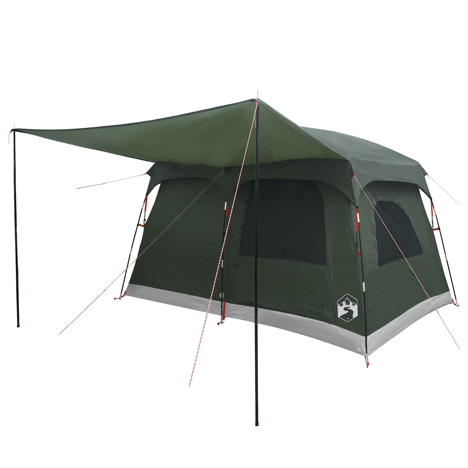 Tenda Familiare 8 persona Verde militare Poliestere
