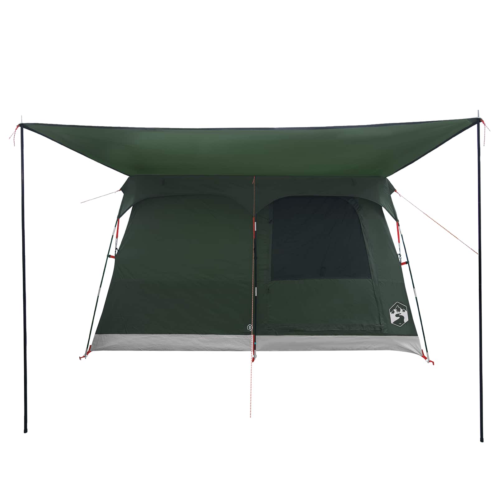 Tenda Familiare 8 persona Verde militare Poliestere