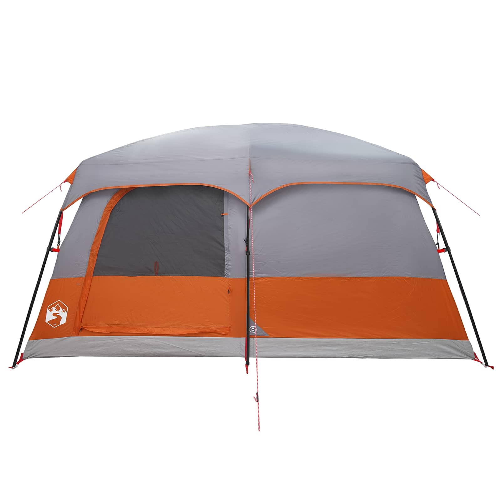 Tenda Familiare 10 persona Grigio e arancione