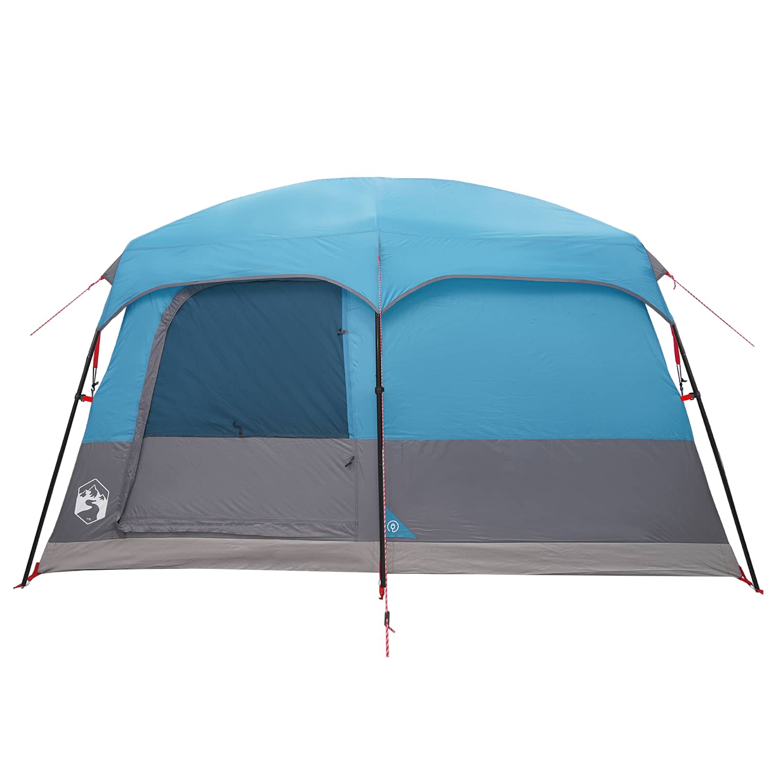 Tenda Familiare 16 persona Blu Poliestere e Acciaio