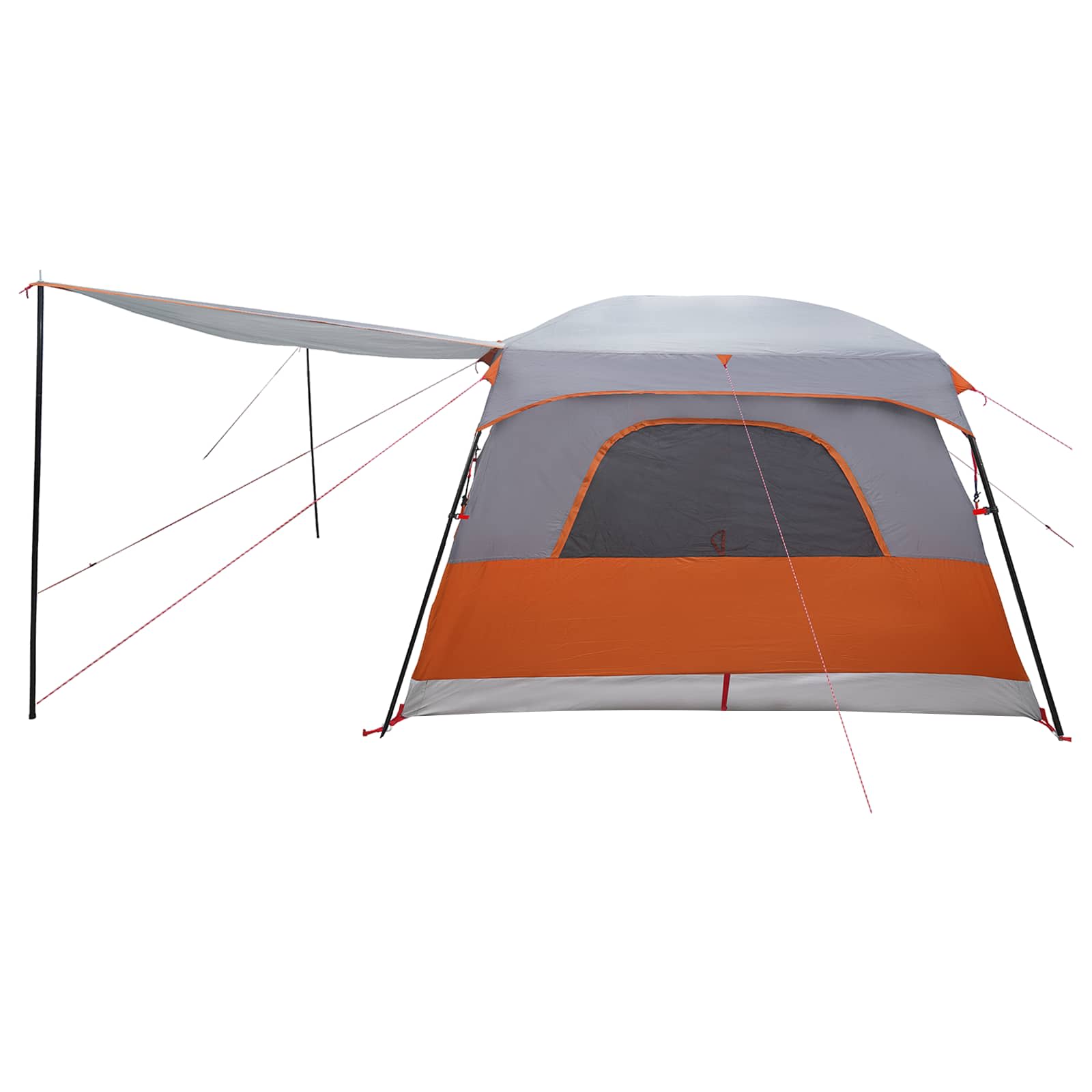 Tenda Familiare 16 persona Grigio e arancione