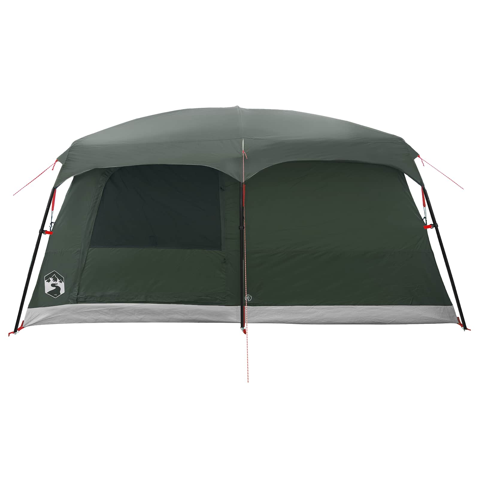 Tenda Familiare 16 persona Verde militare Poliestere e Acciaio