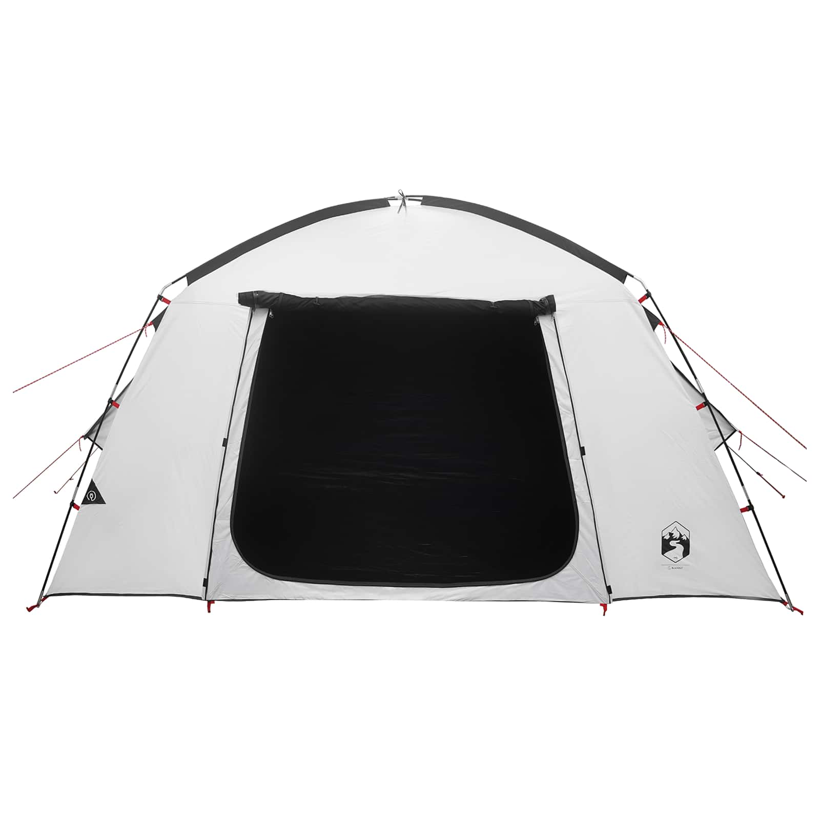 Tenda Capanna 4 persona Bianco Blackout Poliestere