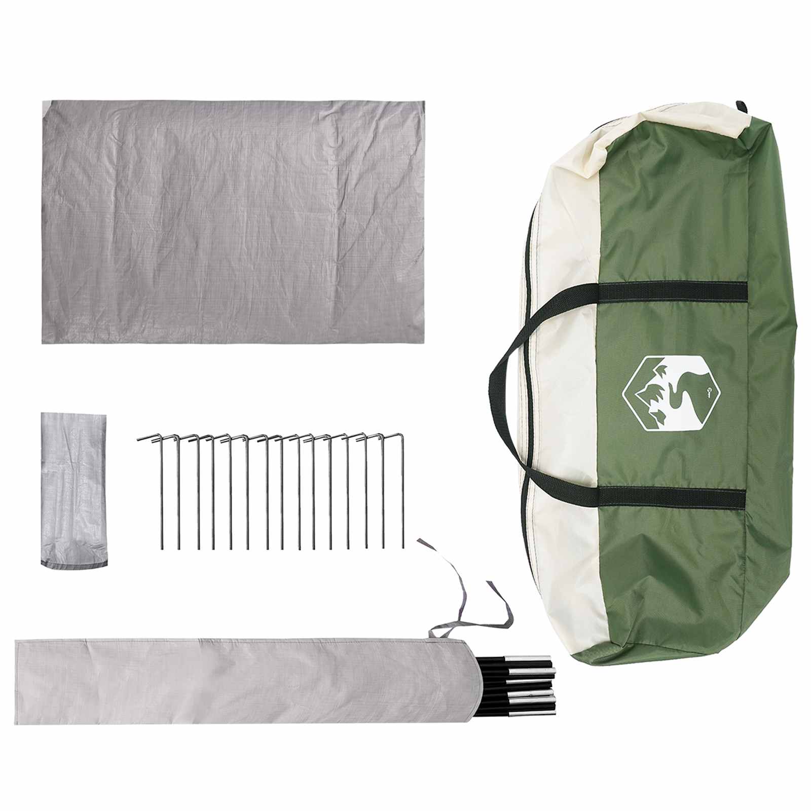 Tenda Capanna 6 persona Verde Poliestere