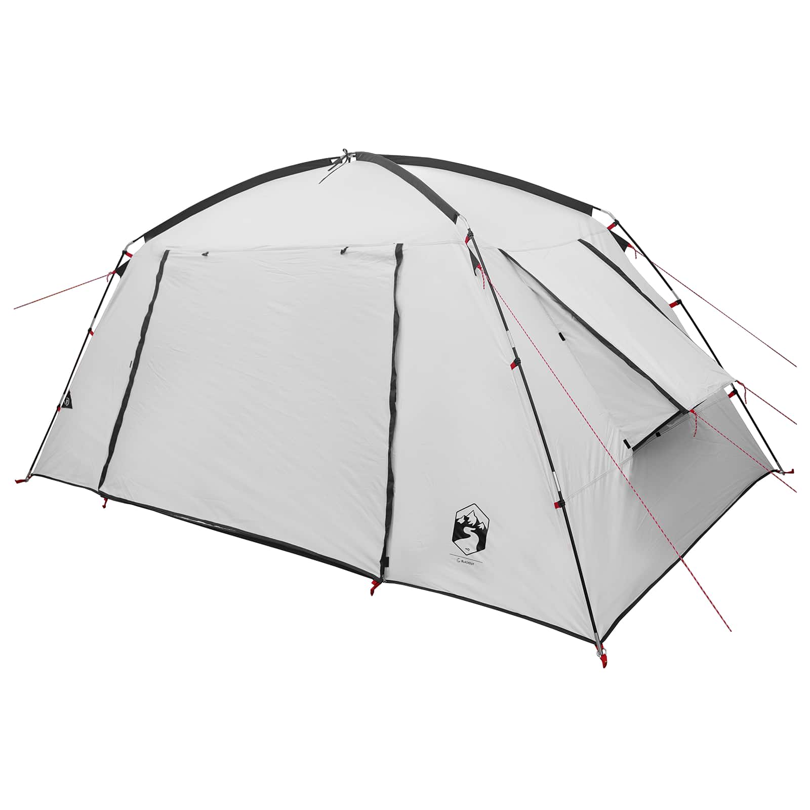 Tenda Capanna 6 persona Bianco Blackout Poliestere