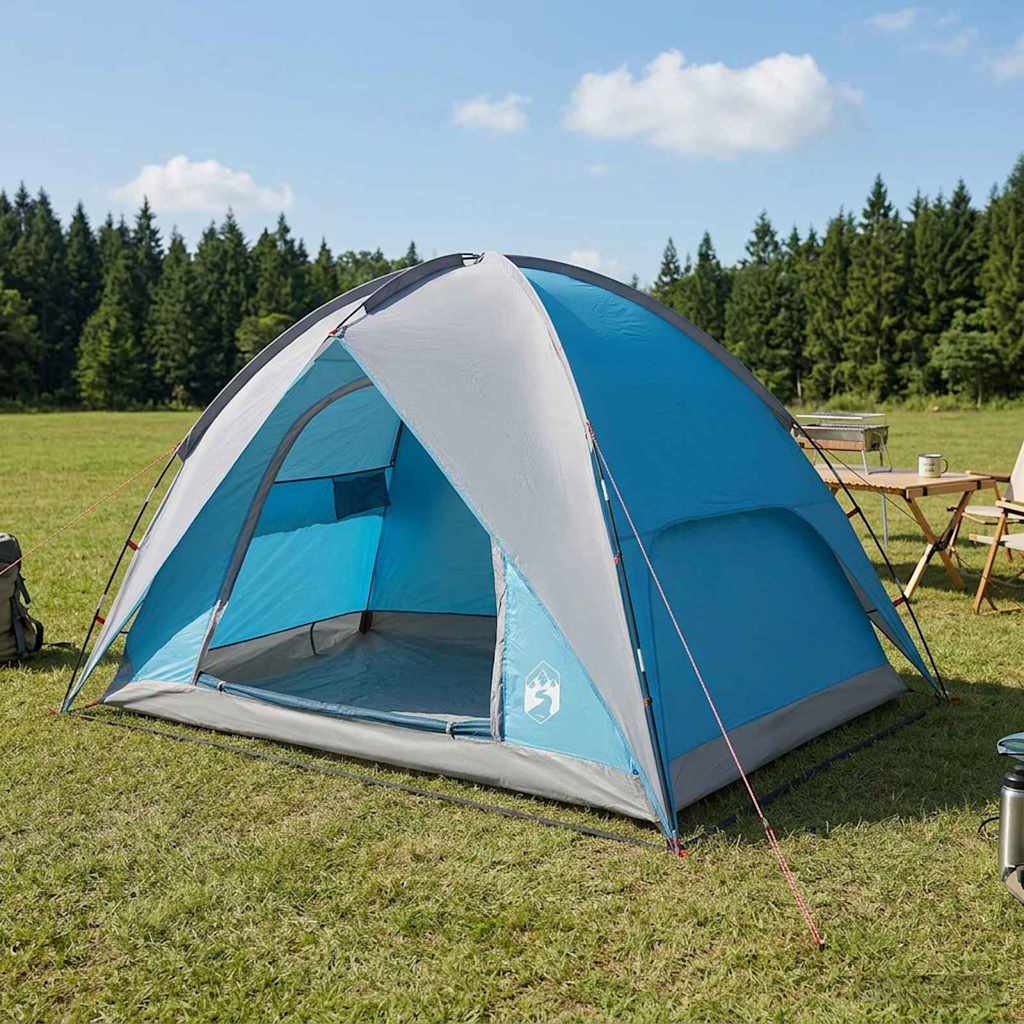 Tenda da campeggio con telo antipioggia impermeabile 3 persona
