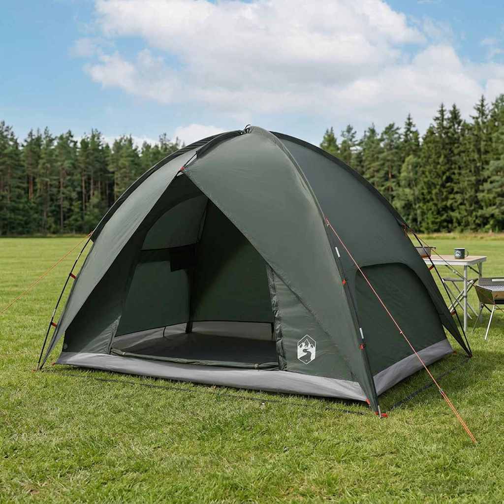 Tenda da campeggio con telo antipioggia impermeabile 3 persona
