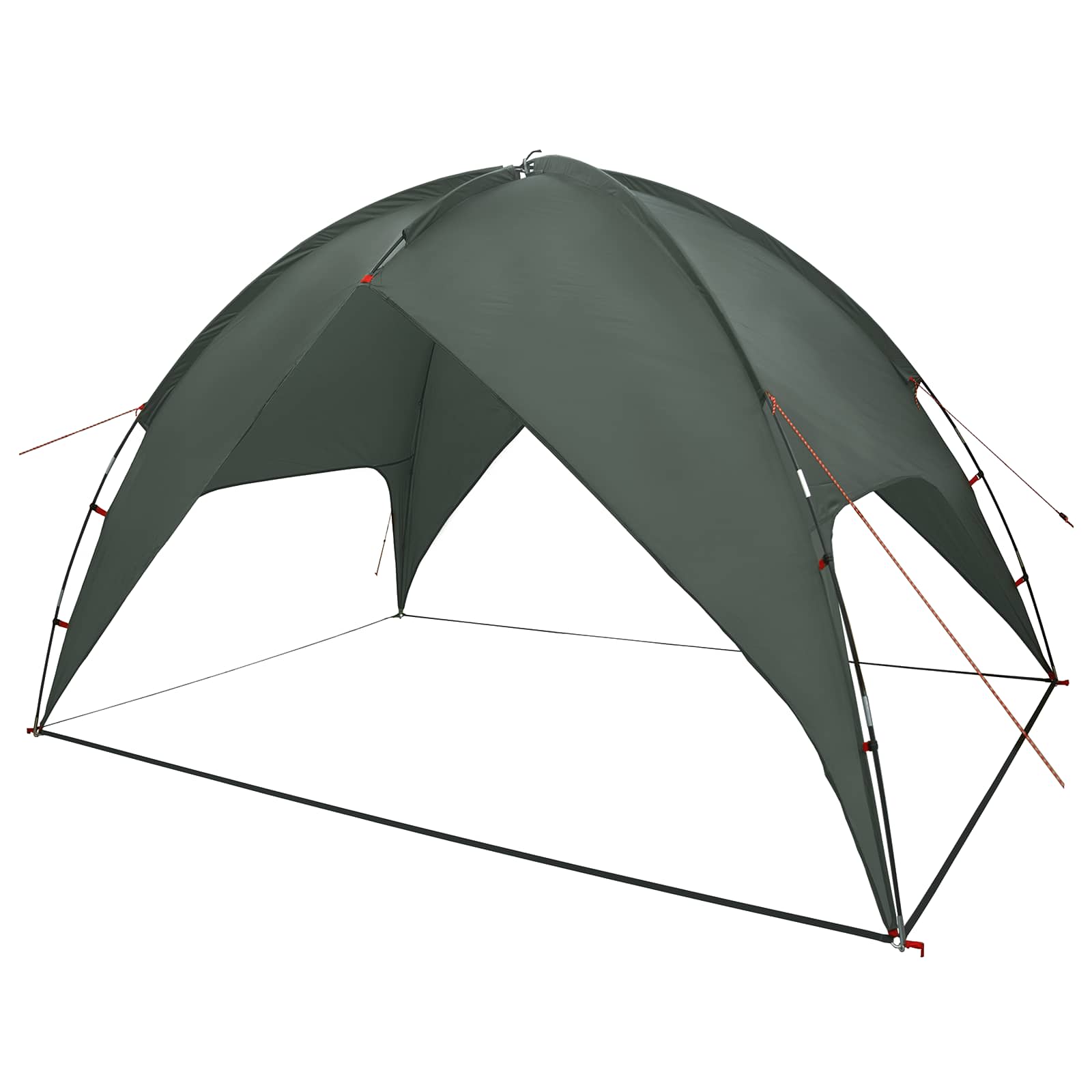 Tenda da campeggio con telo antipioggia impermeabile 3 persona