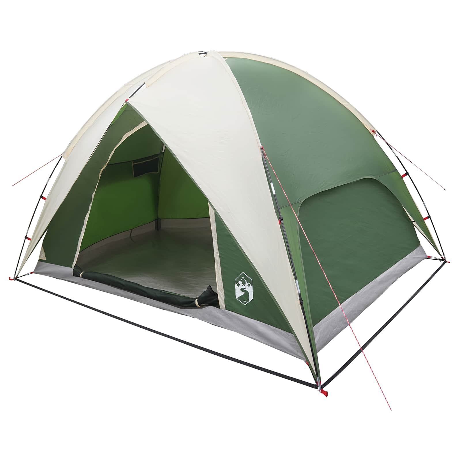 Tenda da campeggio con telo antipioggia impermeabile 4 persona