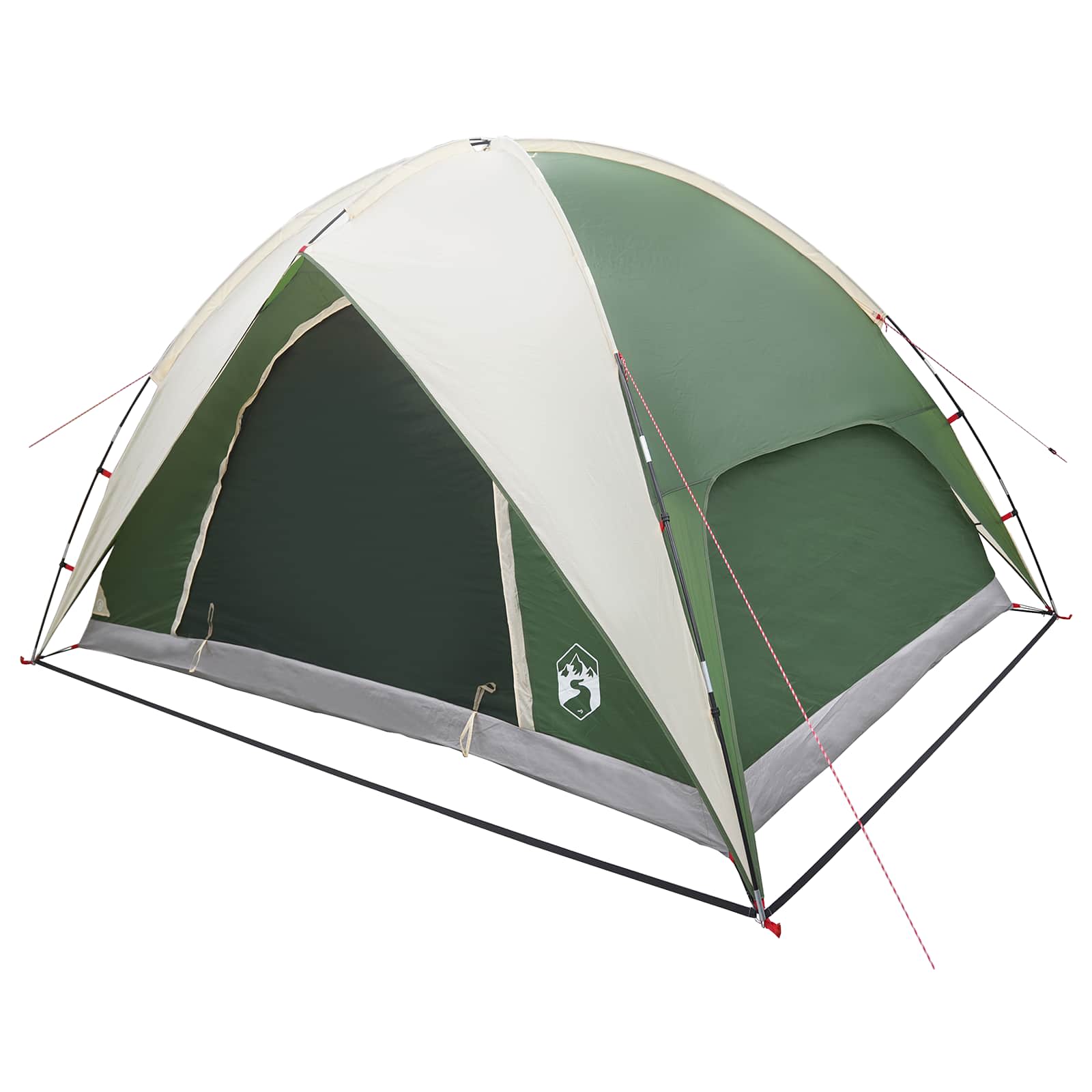 Tenda da campeggio con telo antipioggia impermeabile 4 persona
