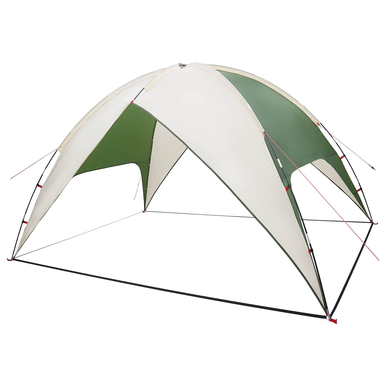 Tenda da campeggio con telo antipioggia impermeabile 4 persona