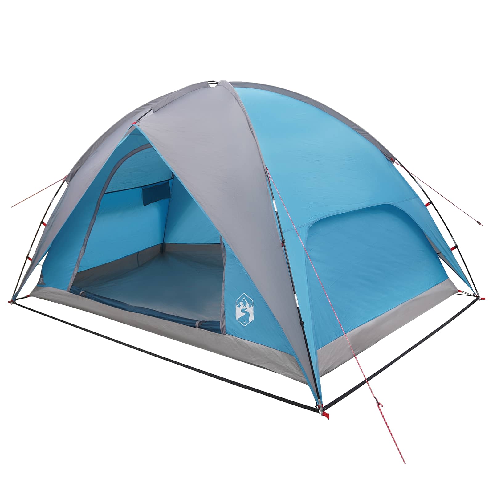 Tenda da campeggio con telo antipioggia impermeabile 4 persona