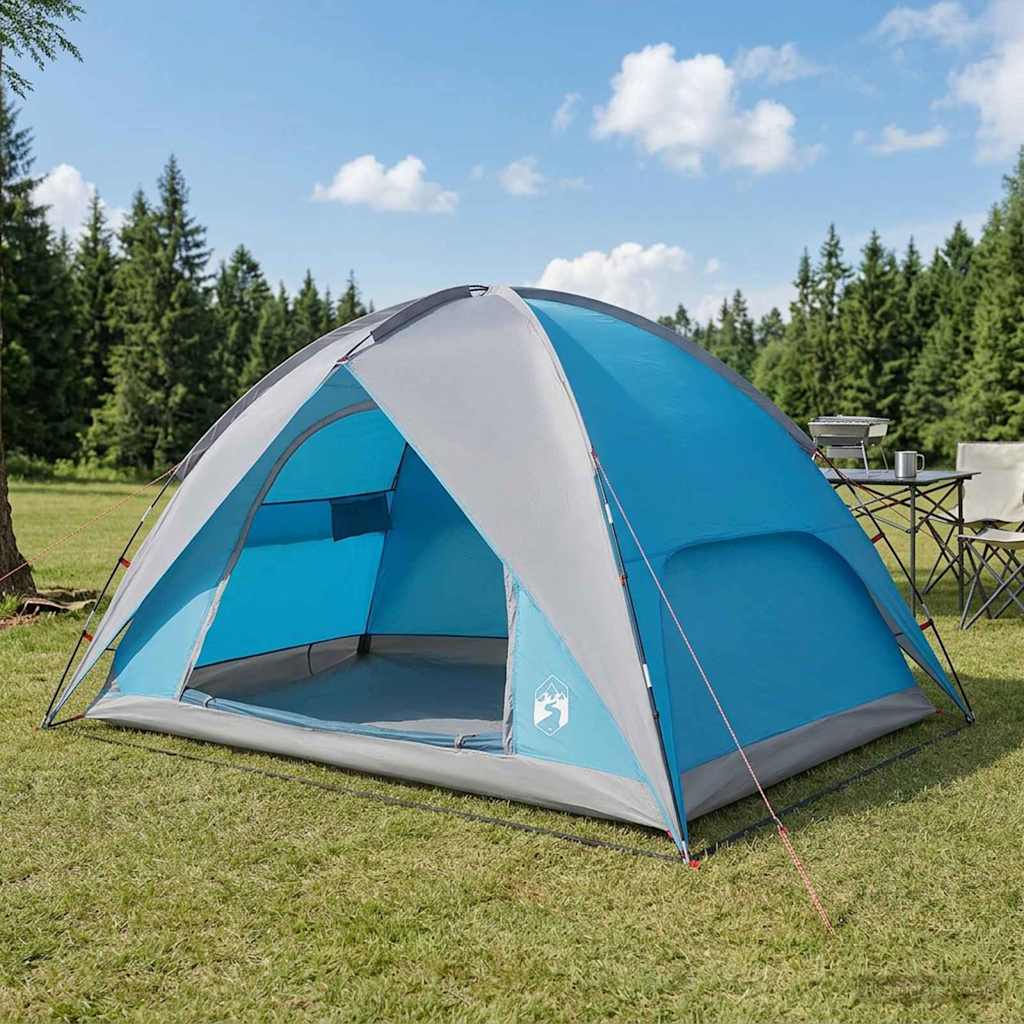 Tenda da campeggio con telo antipioggia impermeabile 4 persona