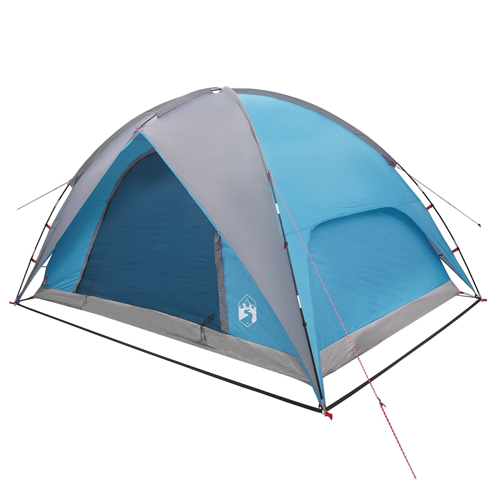 Tenda da campeggio con telo antipioggia impermeabile 4 persona
