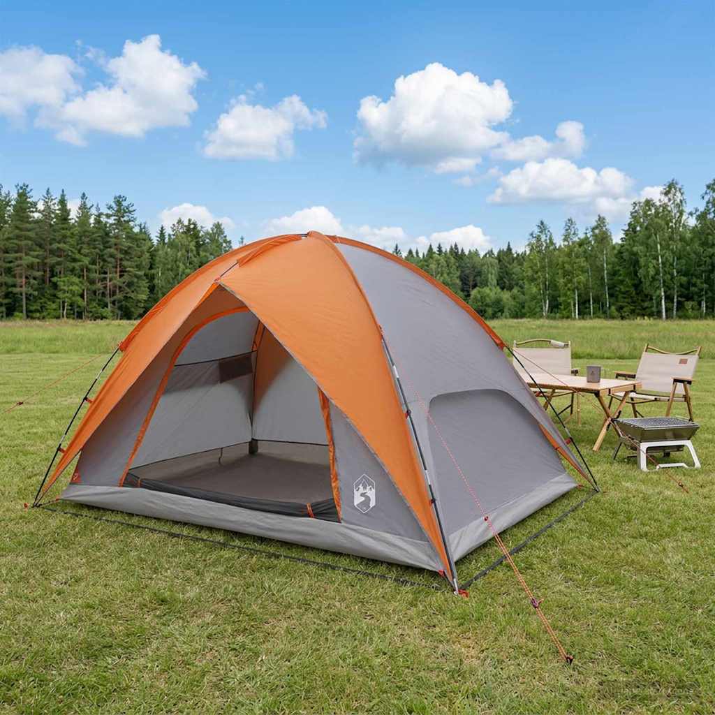 Tenda da campeggio con telo antipioggia impermeabile 4 persona