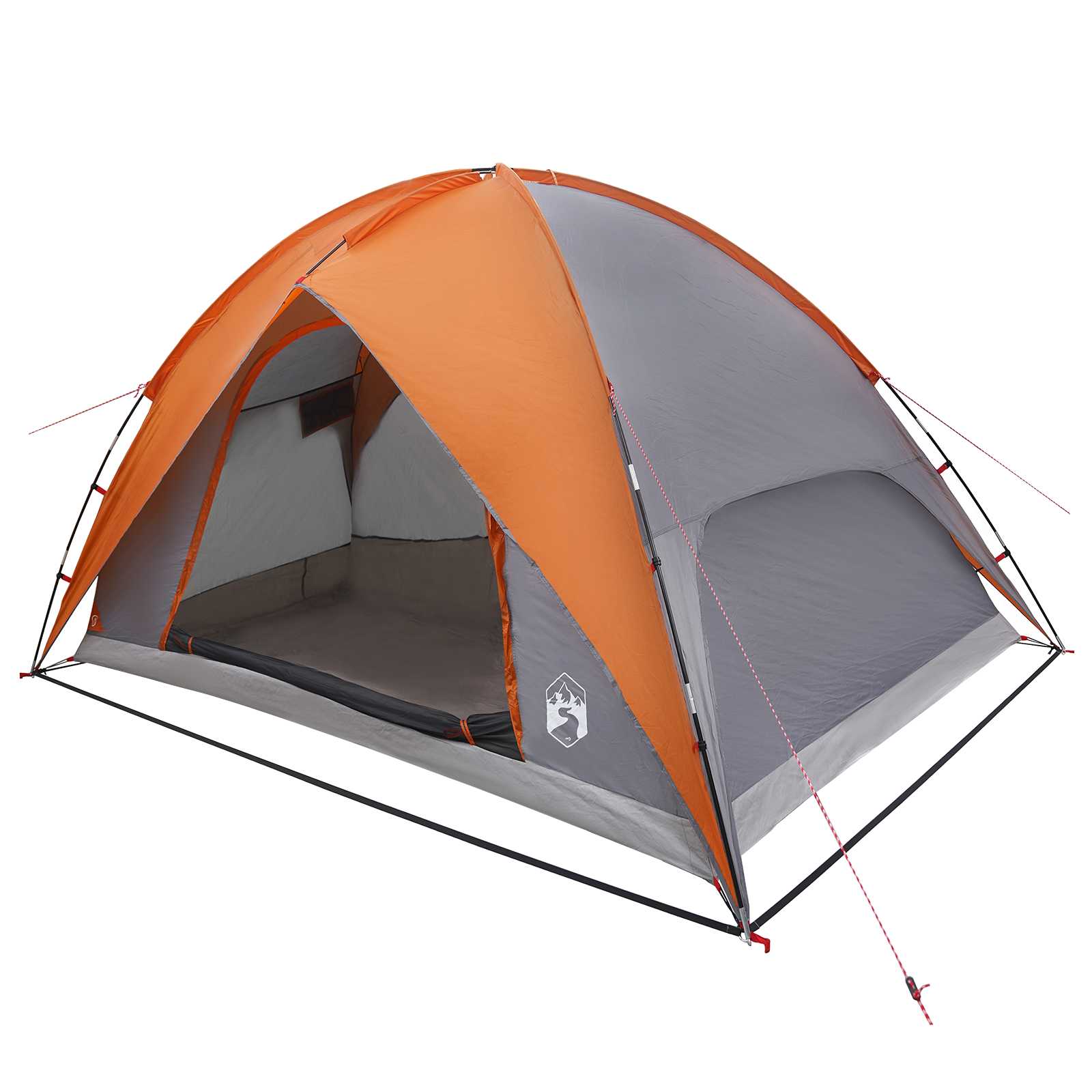 Tenda da campeggio con telo antipioggia impermeabile 4 persona