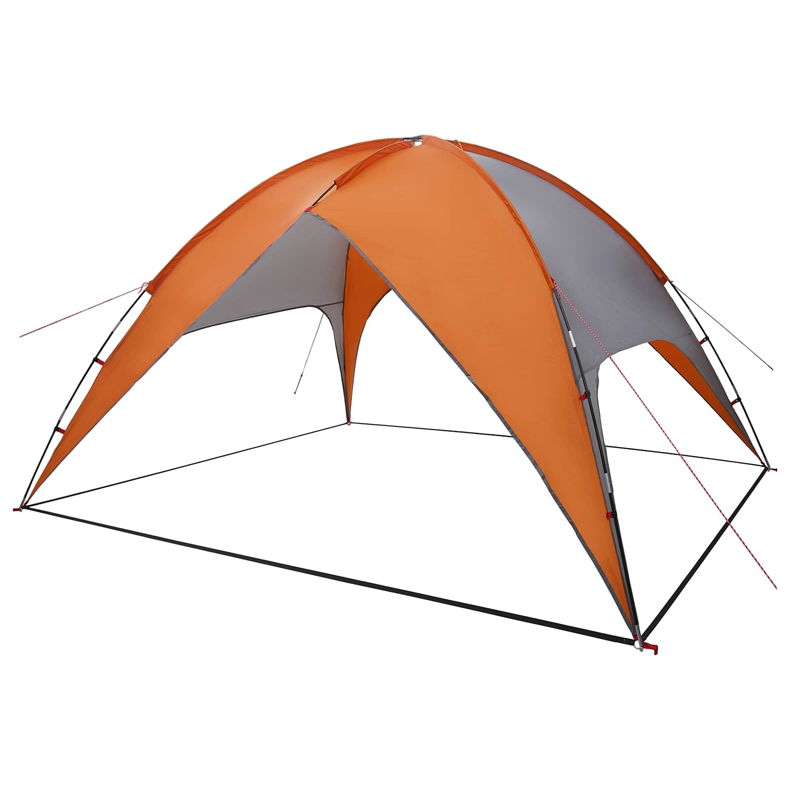 Tenda da campeggio con telo antipioggia impermeabile 4 persona