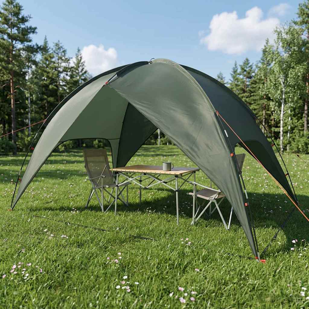Tenda da campeggio con telo antipioggia impermeabile 4 persona