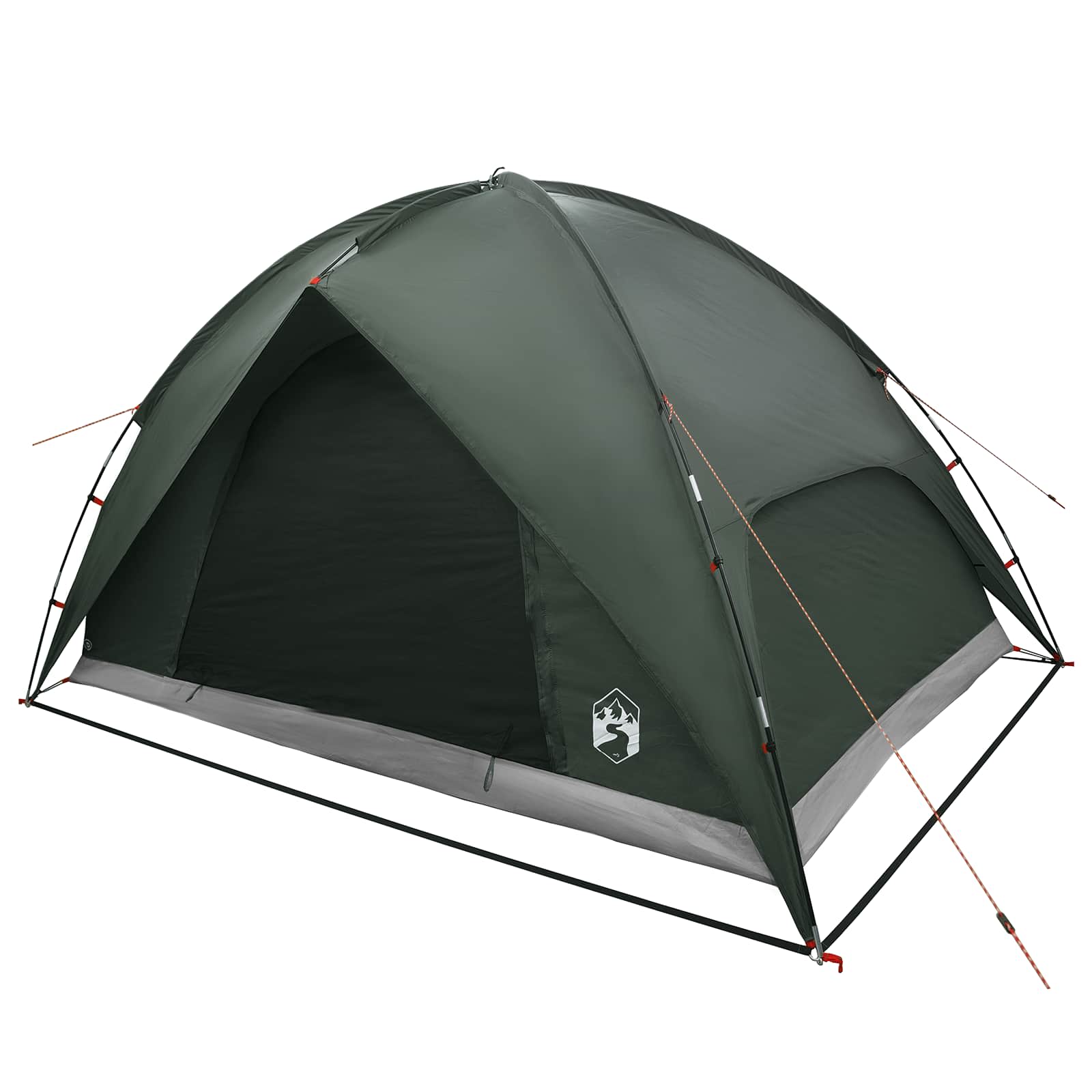 Tenda da campeggio con telo antipioggia impermeabile 4 persona