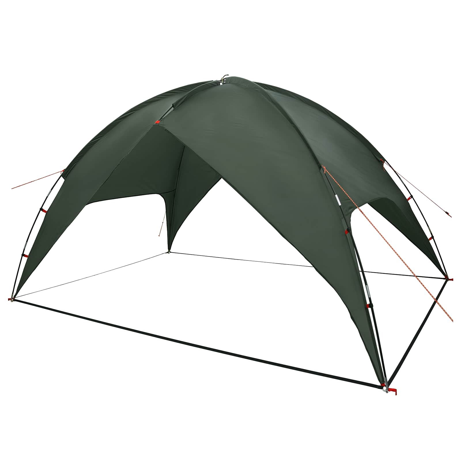 Tenda da campeggio con telo antipioggia impermeabile 4 persona