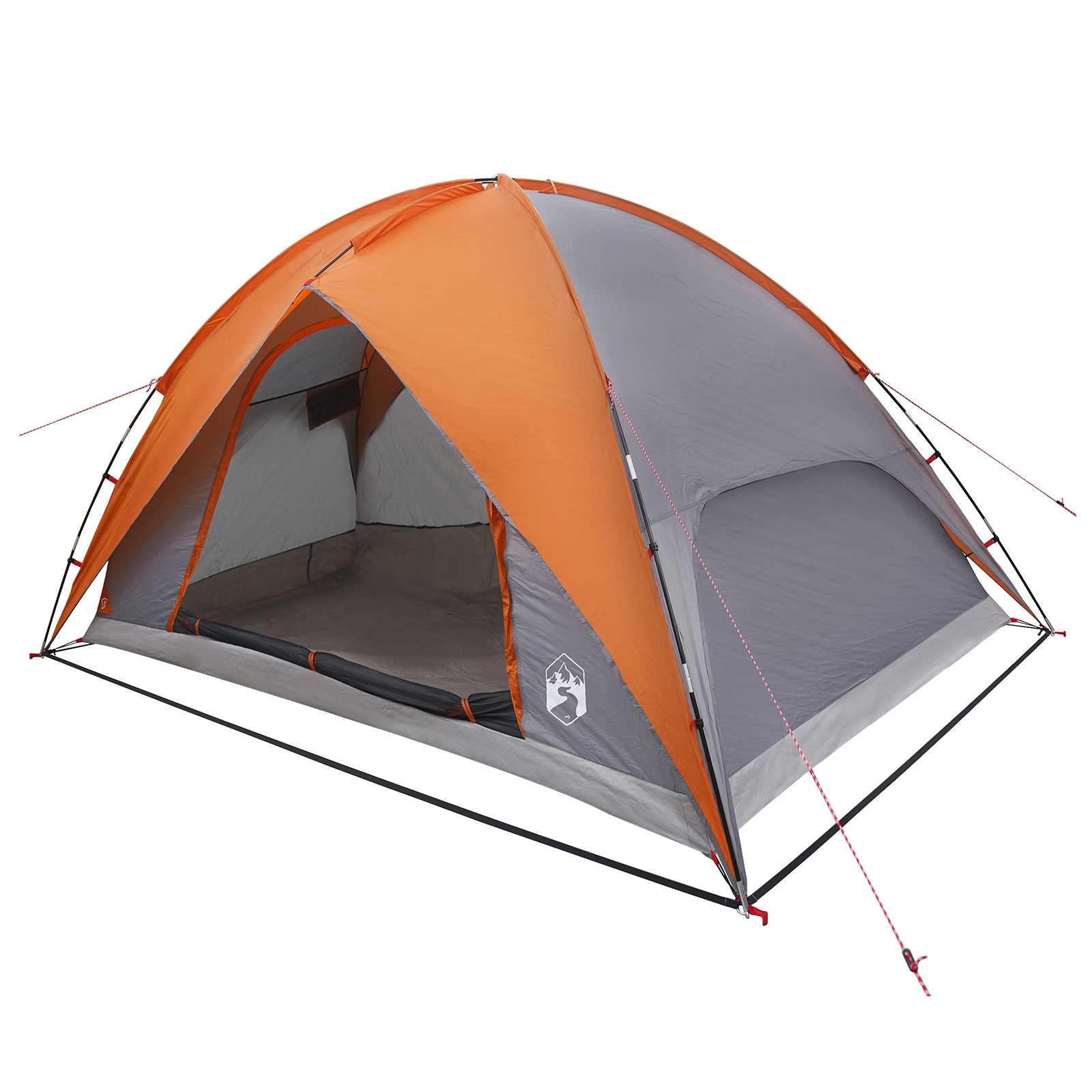 Tenda da campeggio con telo antipioggia impermeabile 5 persona