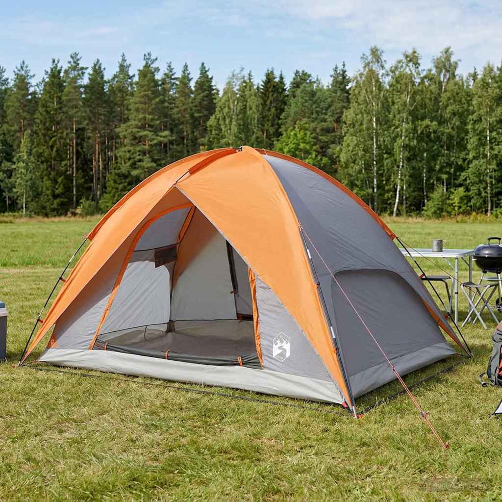 Tenda da campeggio con telo antipioggia impermeabile 5 persona