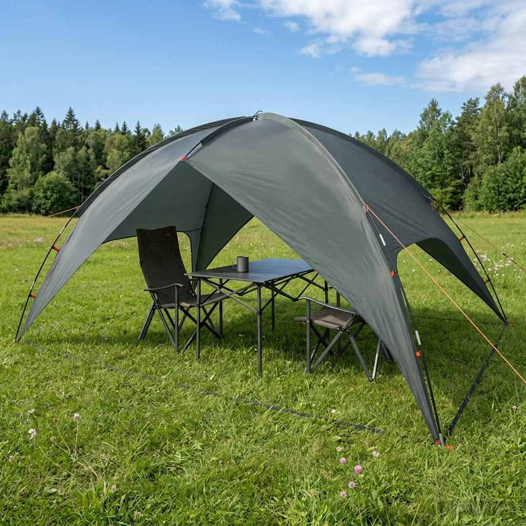 Tenda da campeggio con telo antipioggia impermeabile 5 persona