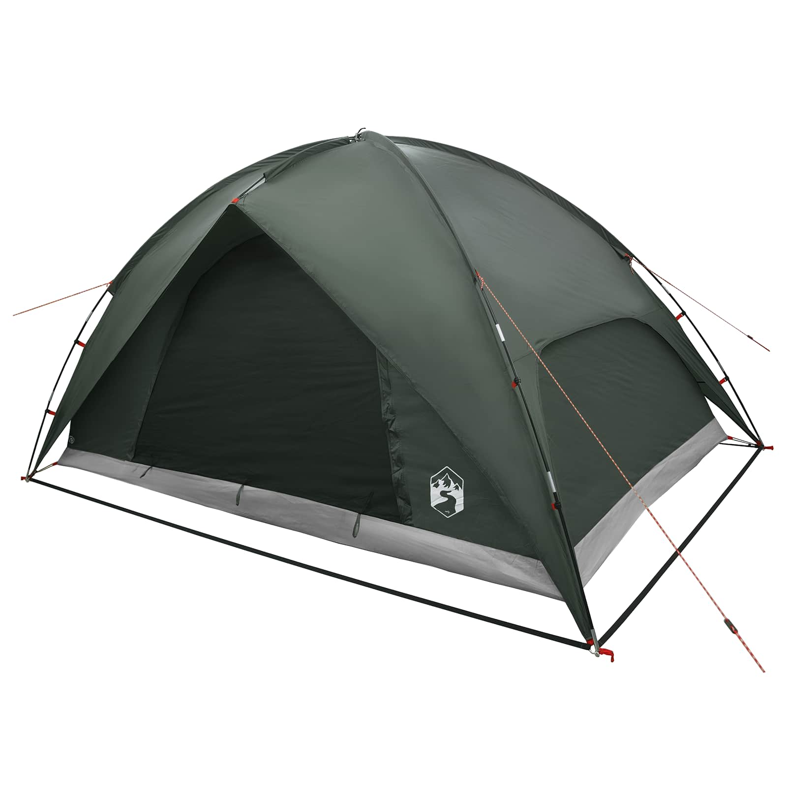 Tenda da campeggio con telo antipioggia impermeabile 5 persona