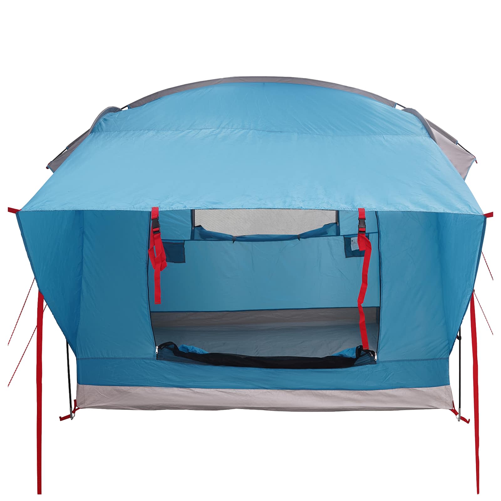 Tenda da auto Blu 3 persone Poliestere e Acciaio