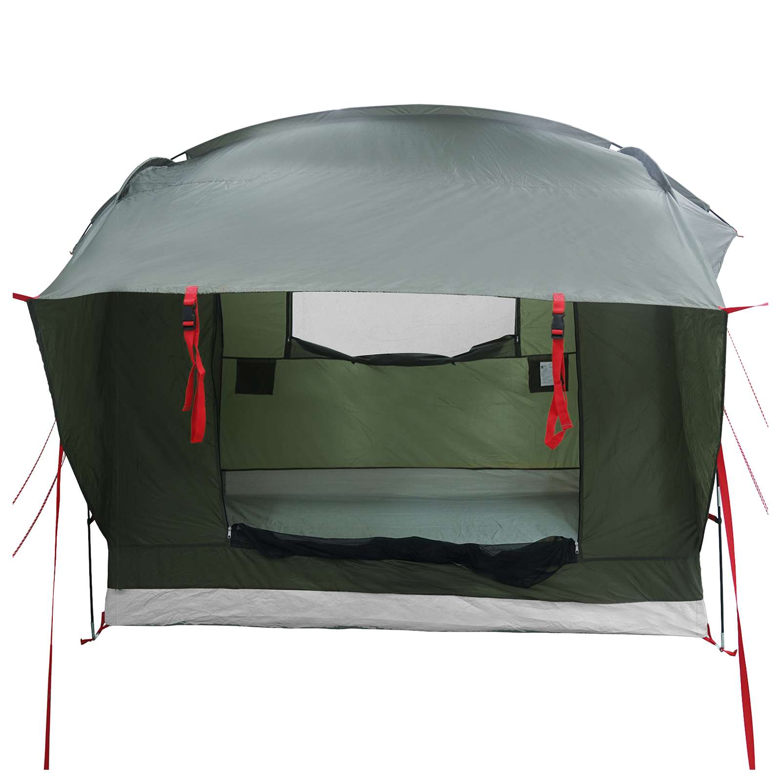 Tenda da auto Verde militare 3 persone Poliestere e Acciaio