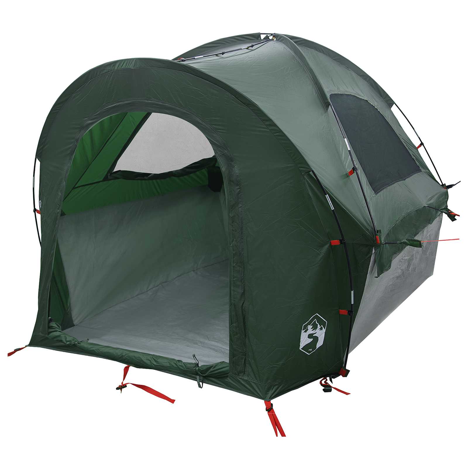 Tenda da auto Verde militare 2 persone Poliestere e Acciaio