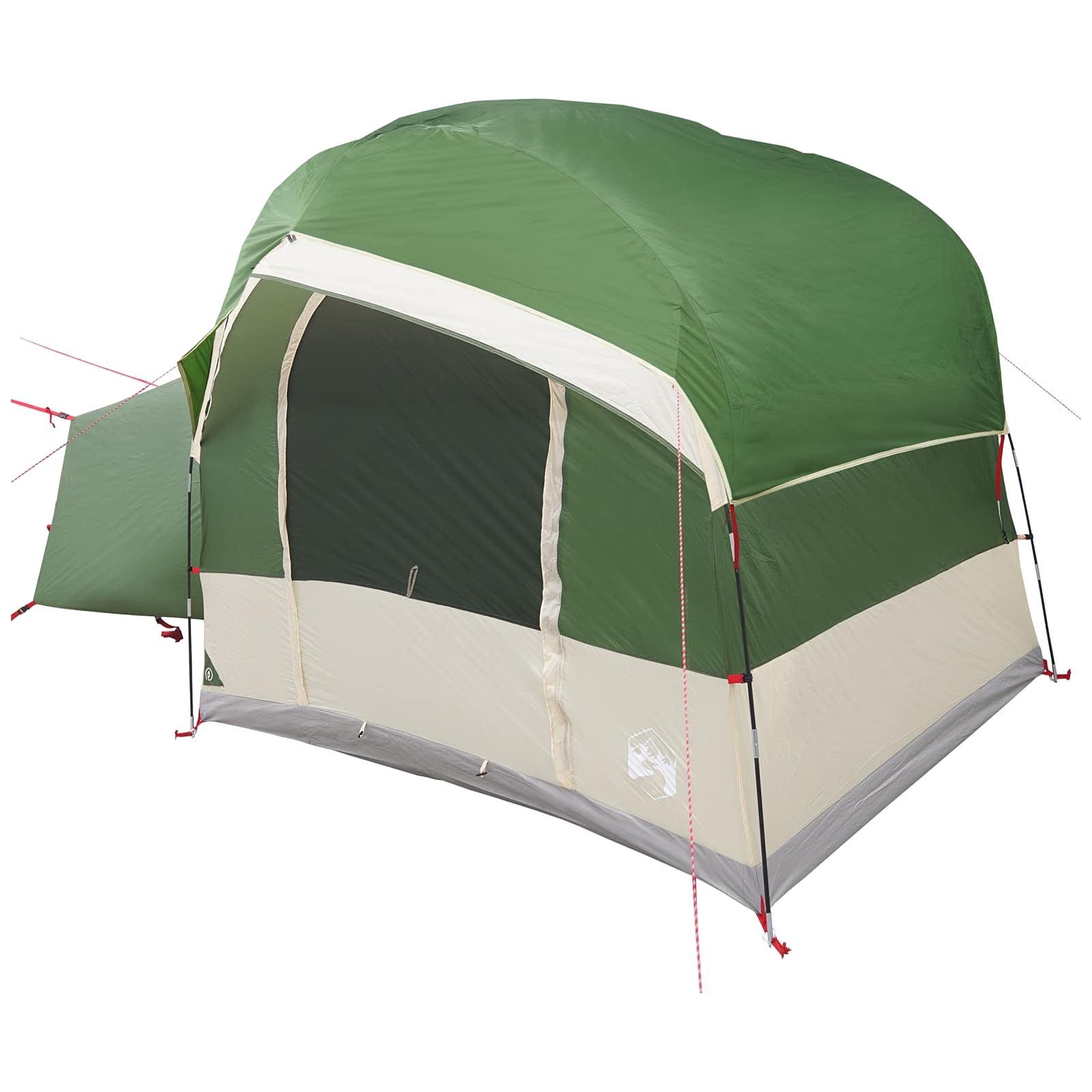 Tenda da tailgate con tendone impermeabile 4 persona Verde