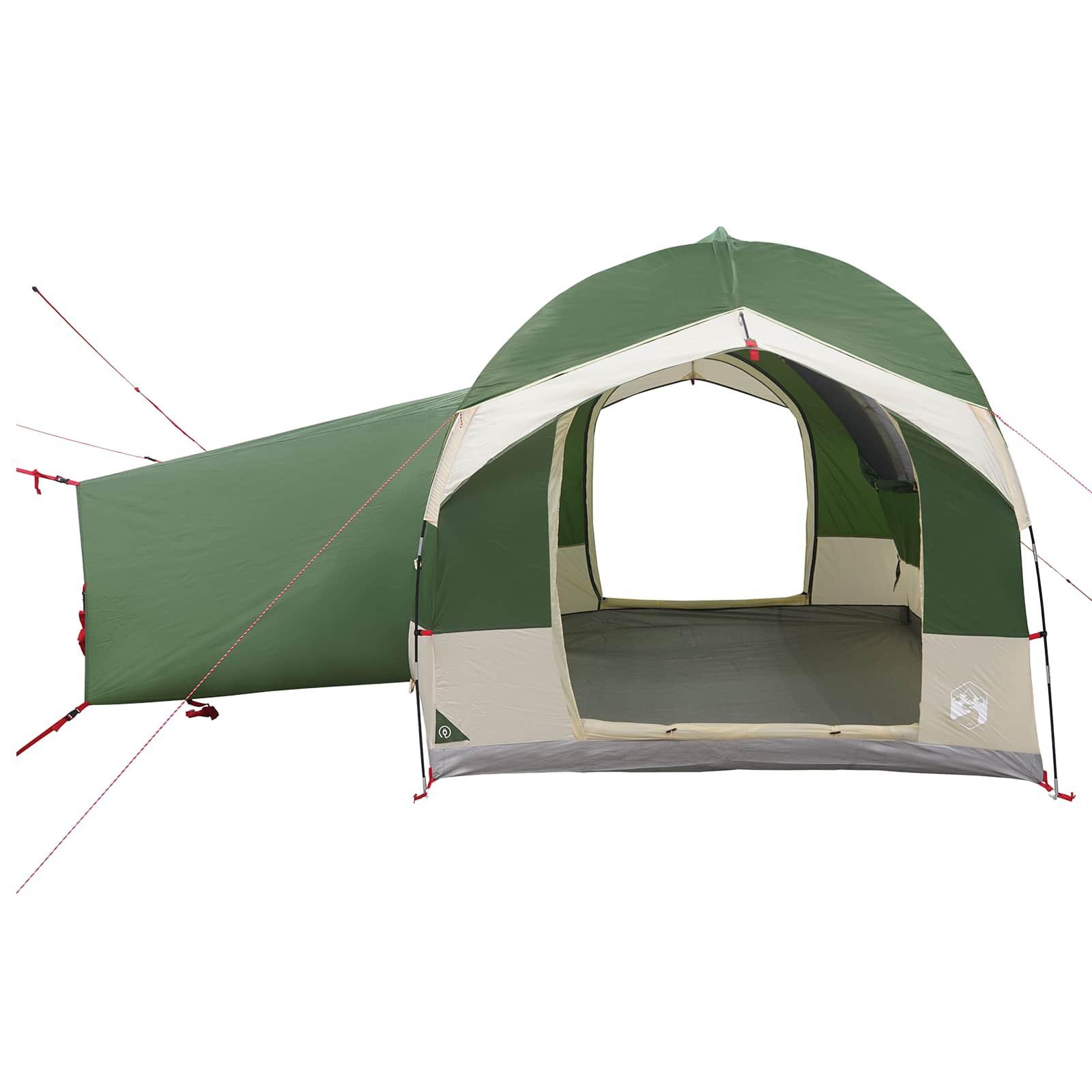 Tenda da tailgate con tendone impermeabile 4 persona Verde