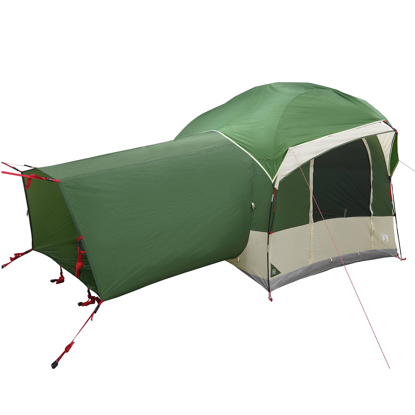Tenda da tailgate con tendone impermeabile 4 persona Verde