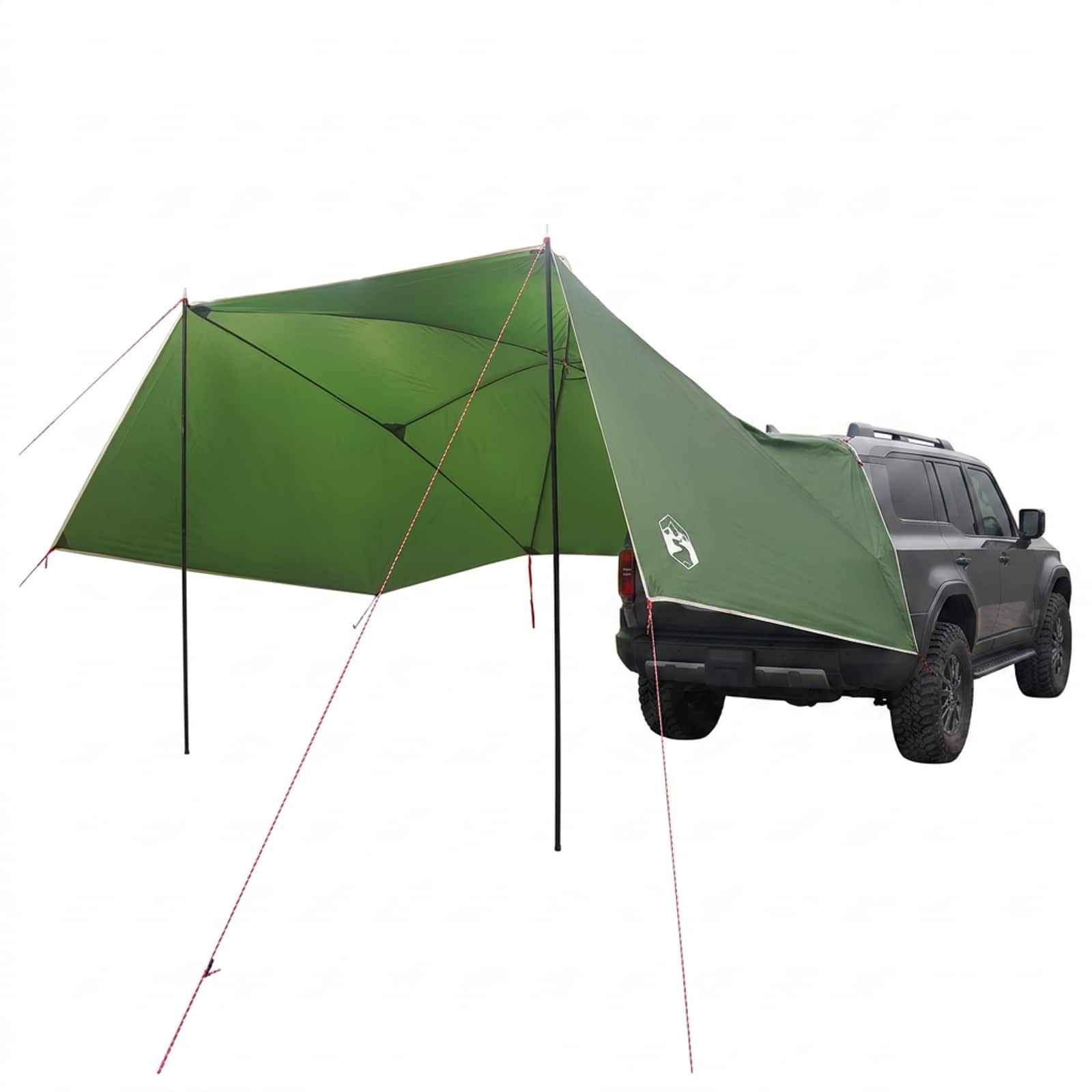 Tenda da auto Verde 308 x 215 x 220 cm Poliestere e Acciaio