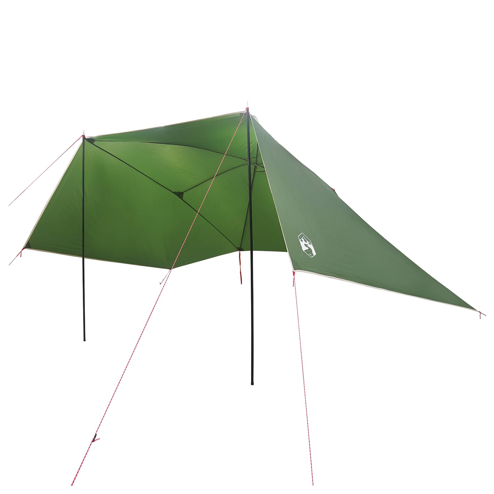 Tenda da auto Verde 308 x 215 x 220 cm Poliestere e Acciaio