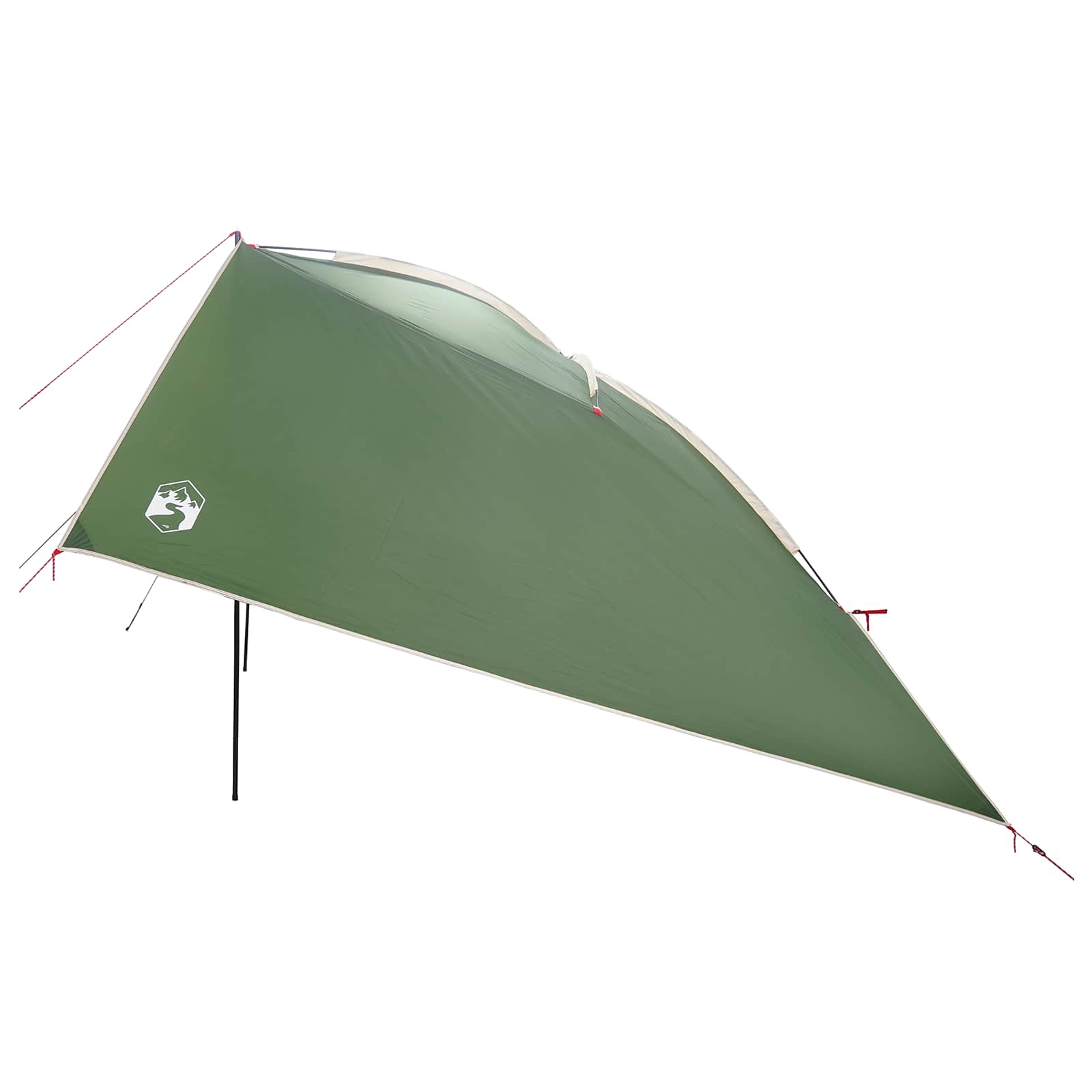 Tenda da auto Verde 308 x 215 x 220 cm Poliestere e Acciaio