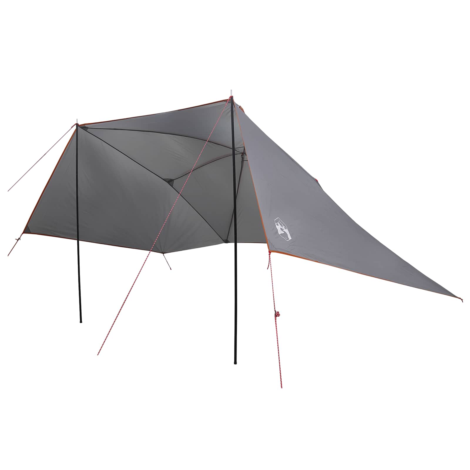 Tenda da auto Grigio e arancione 308 x 215 x 220 cm