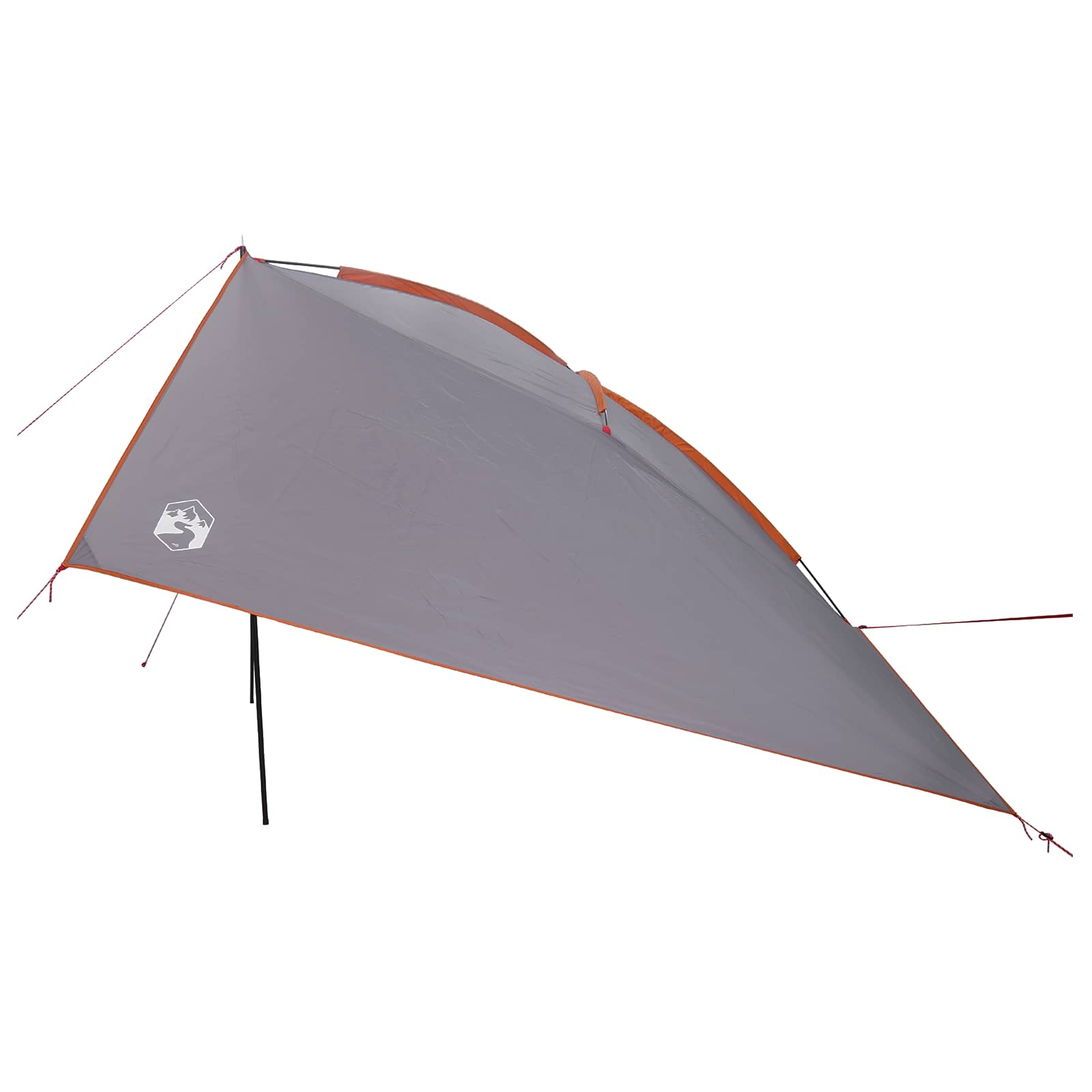 Tenda da auto Grigio e arancione 308 x 215 x 220 cm