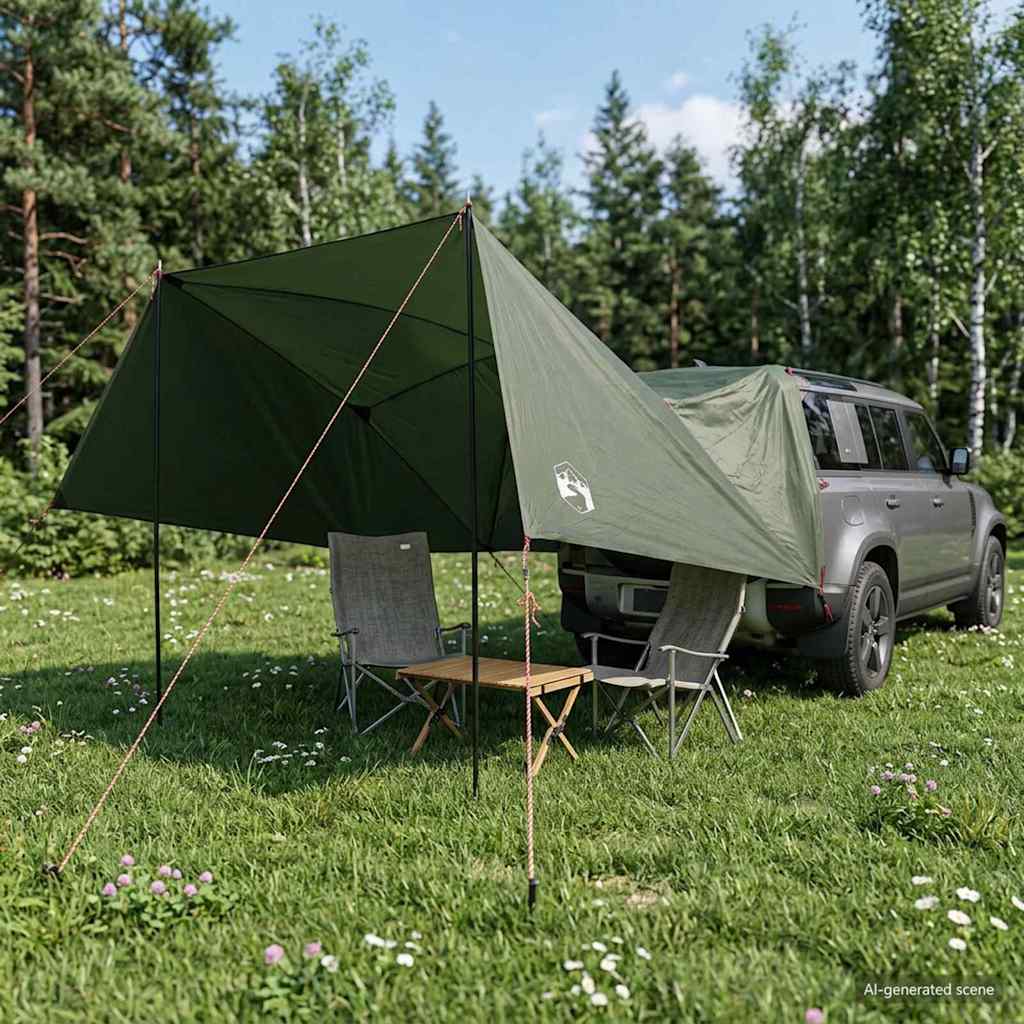 Tenda da auto Verde militare 308 x 215 x 220 cm