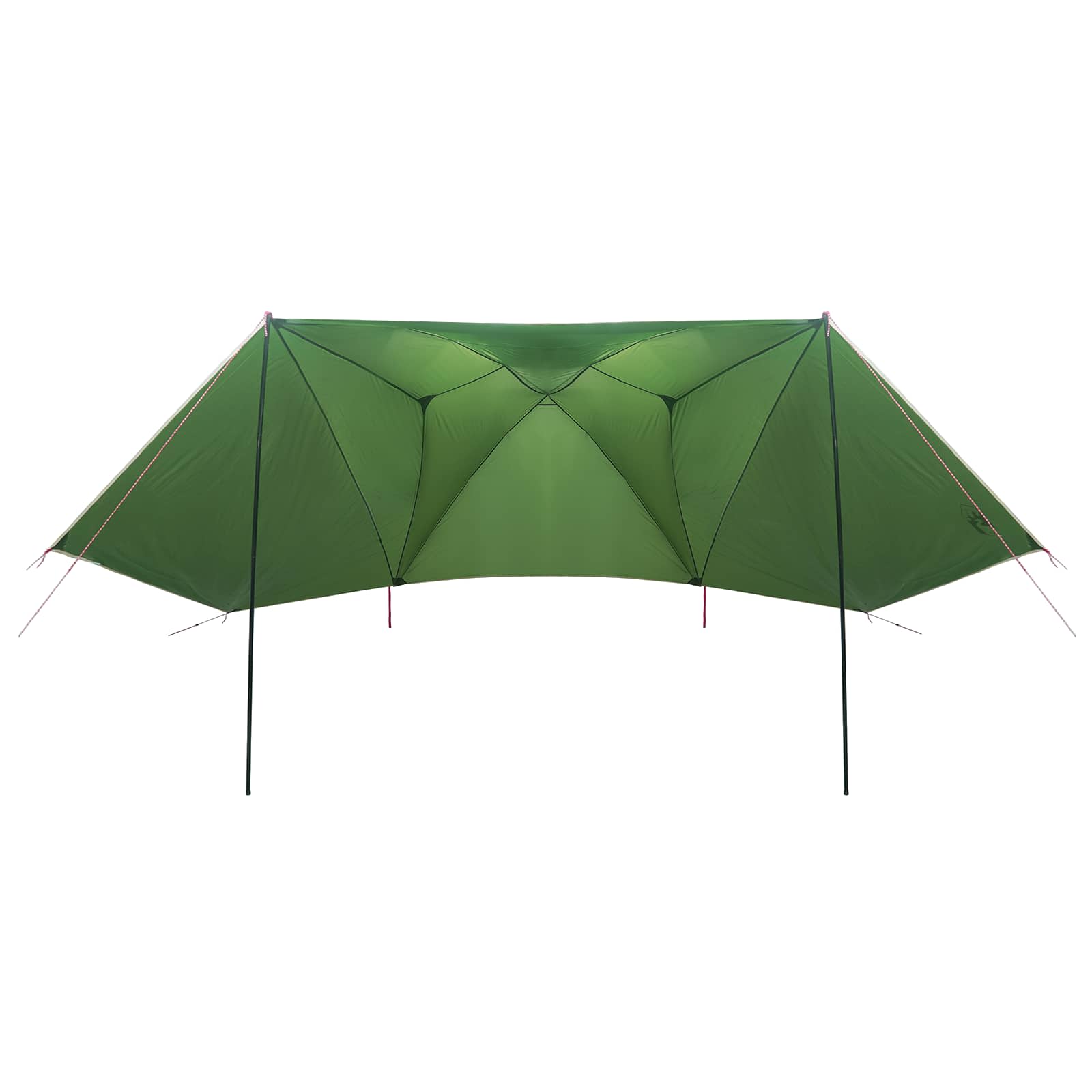 Tenda da auto Verde 350 x 250 cm Poliestere e Acciaio