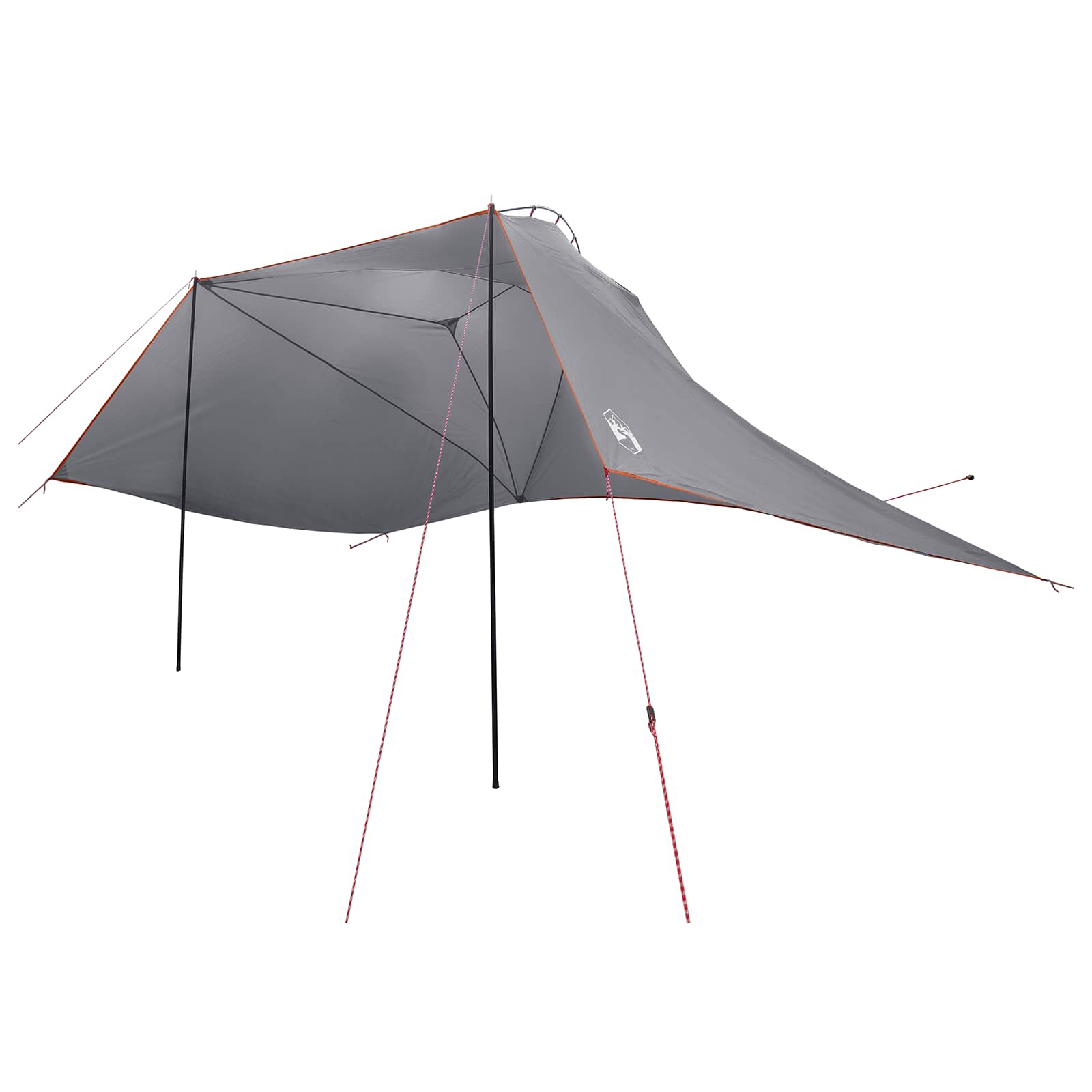 Tenda da auto Grigio e arancione 350 x 250 cm