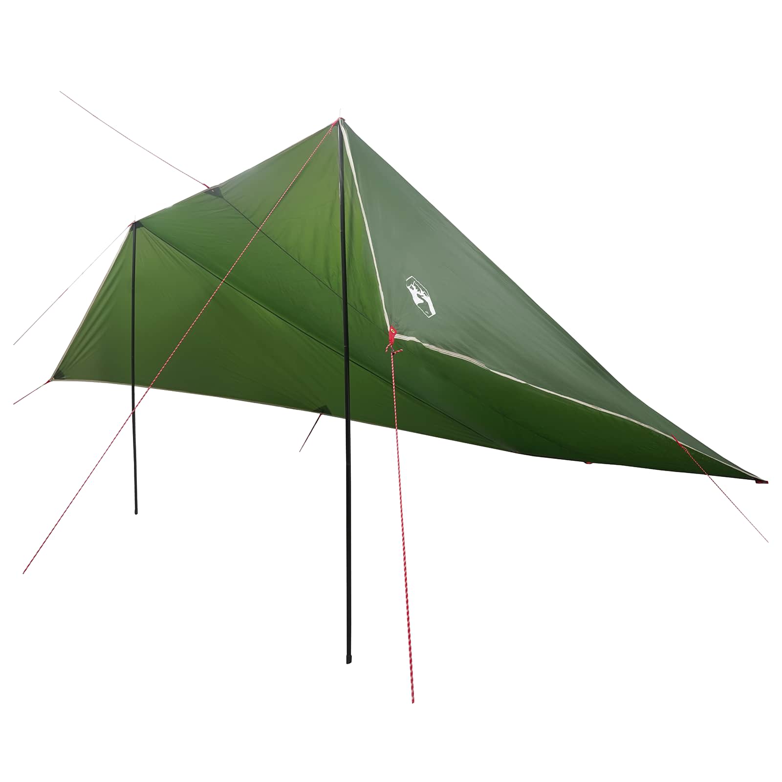 Tenda da veicolo Verde 500 x 515 x 215 cm Poliestere e Acciaio